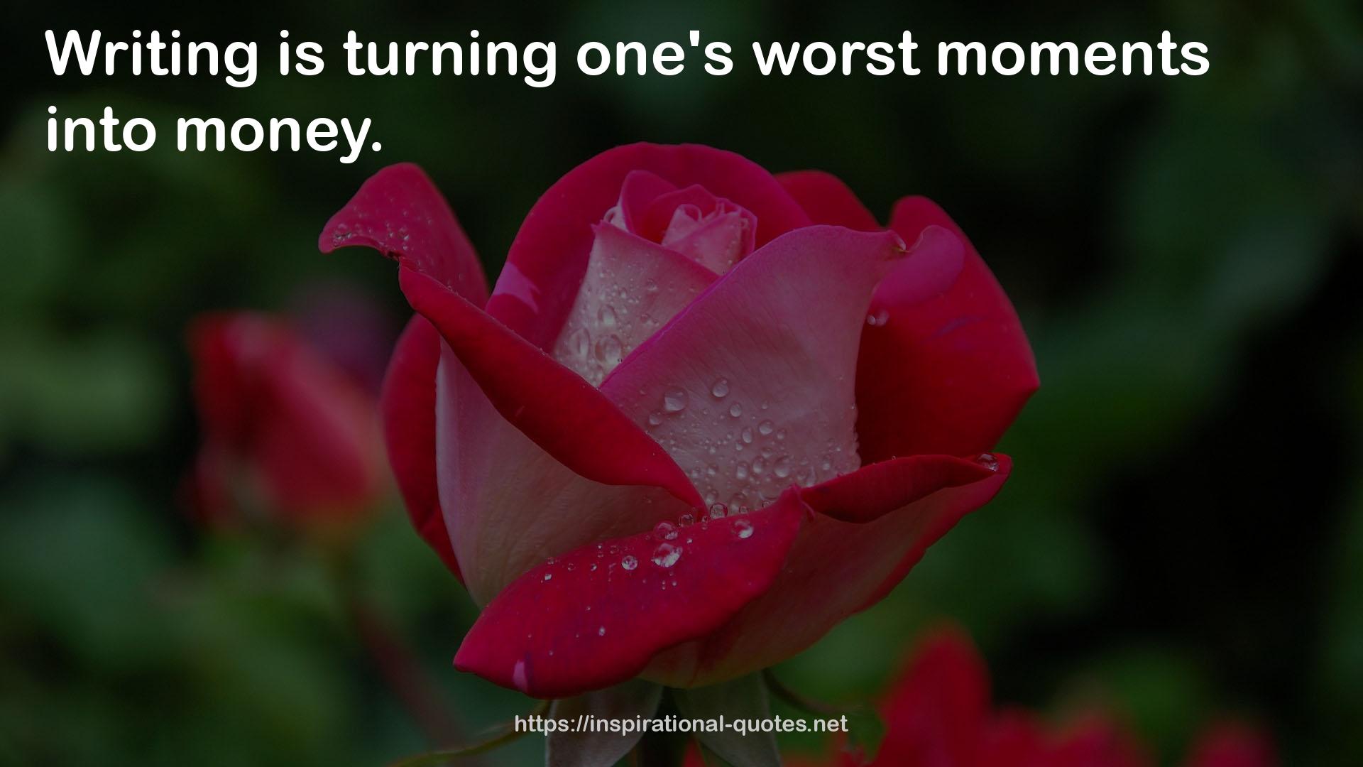 one's worst moments  QUOTES