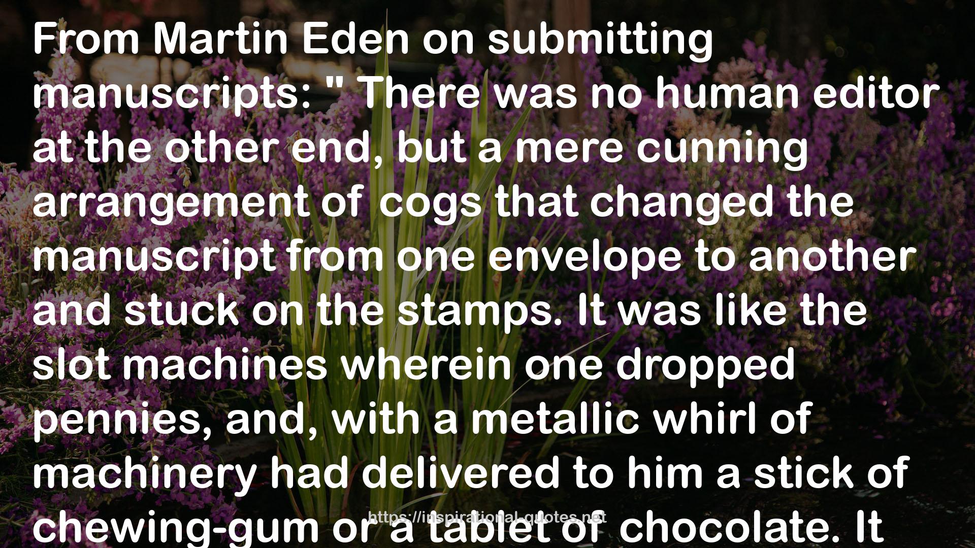 Martin Eden  QUOTES