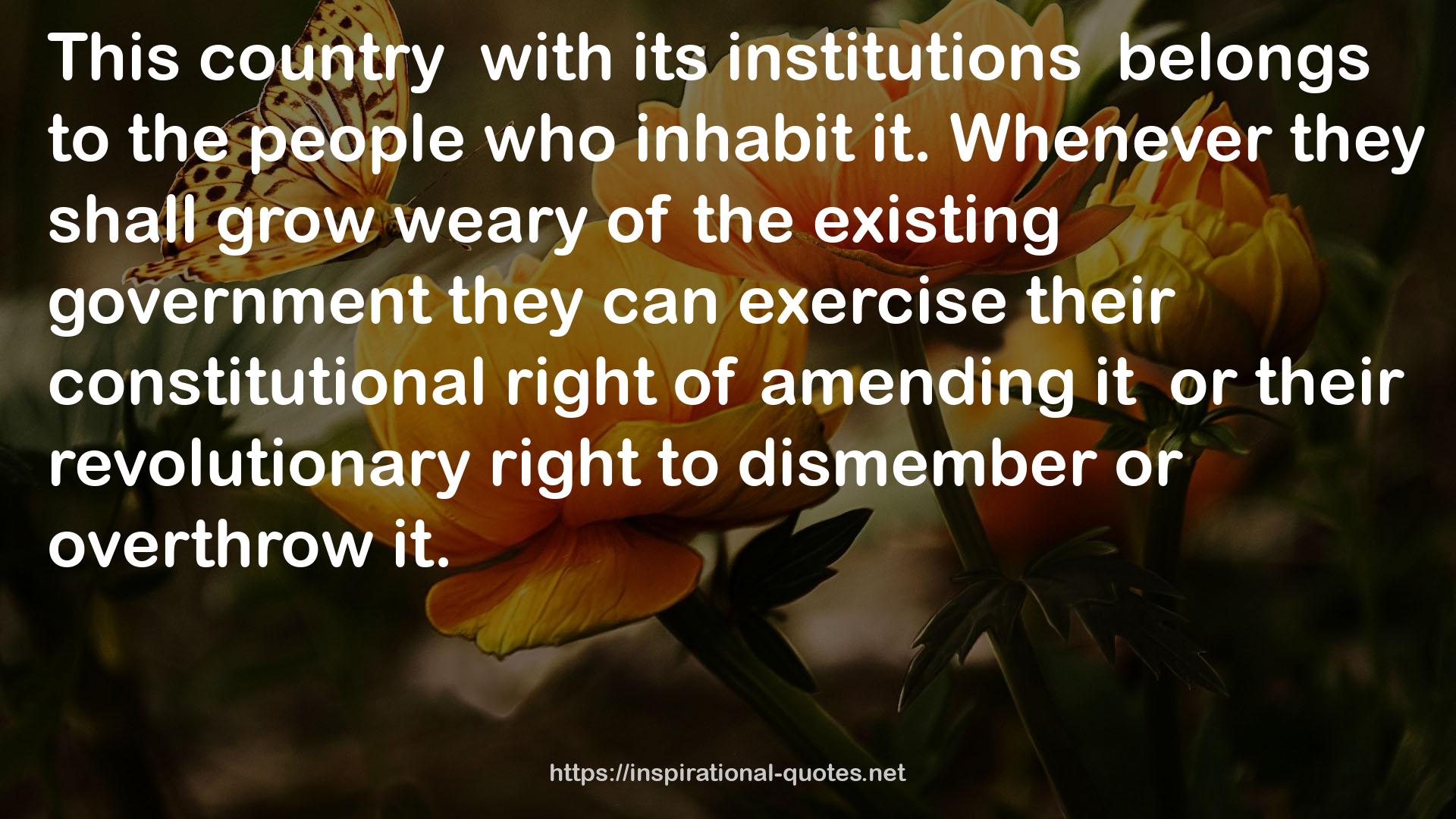 their constitutional right  QUOTES