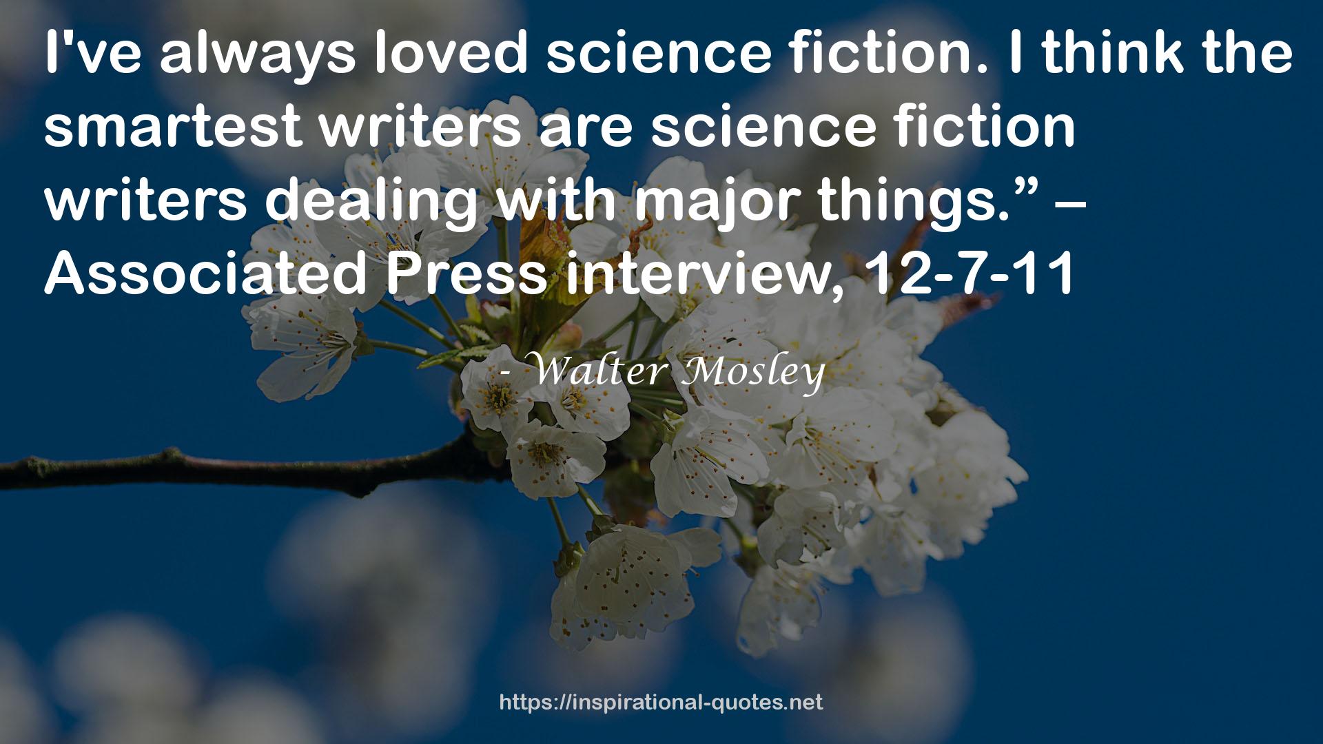 science fiction writers  QUOTES