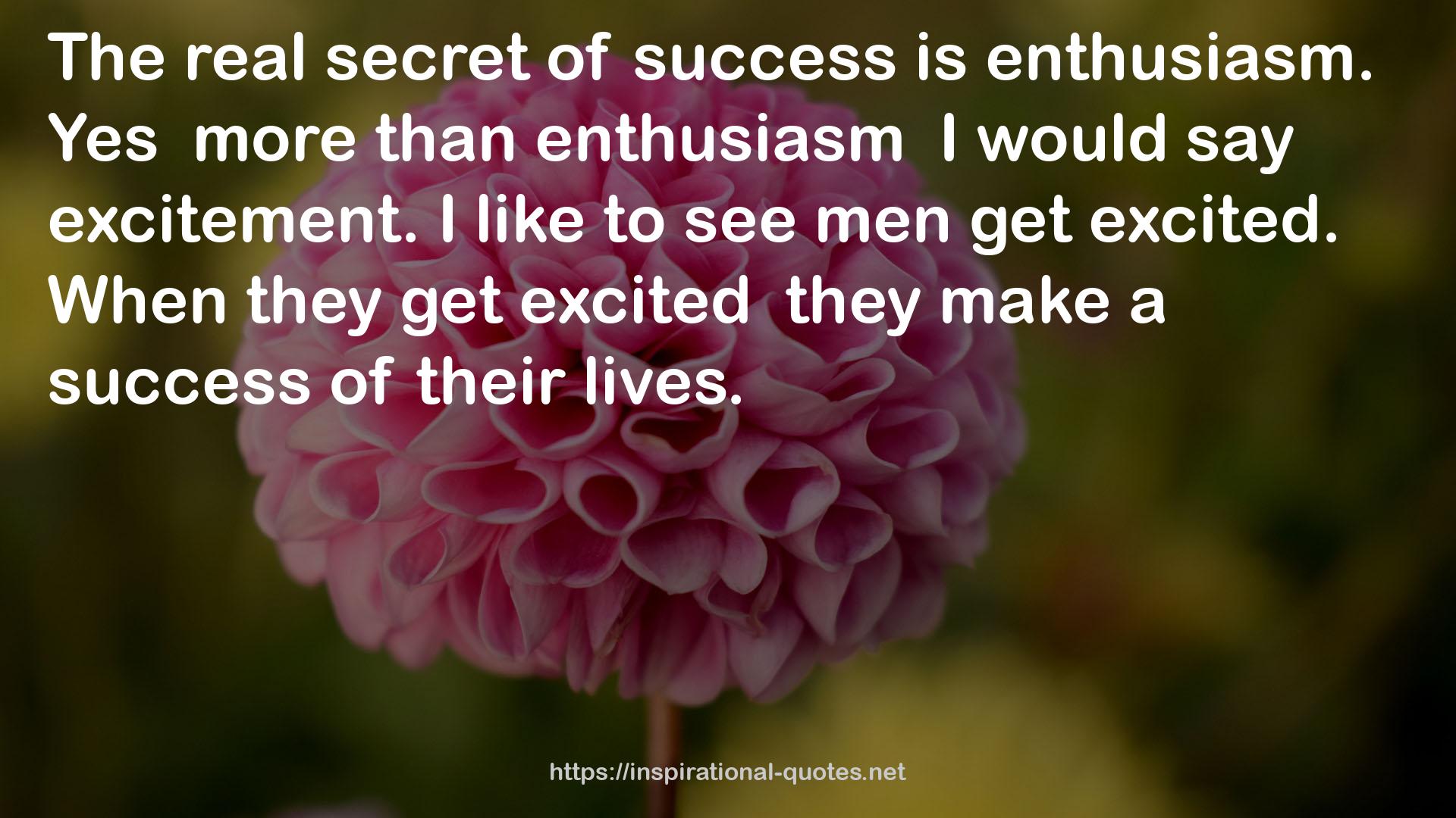 a success  QUOTES