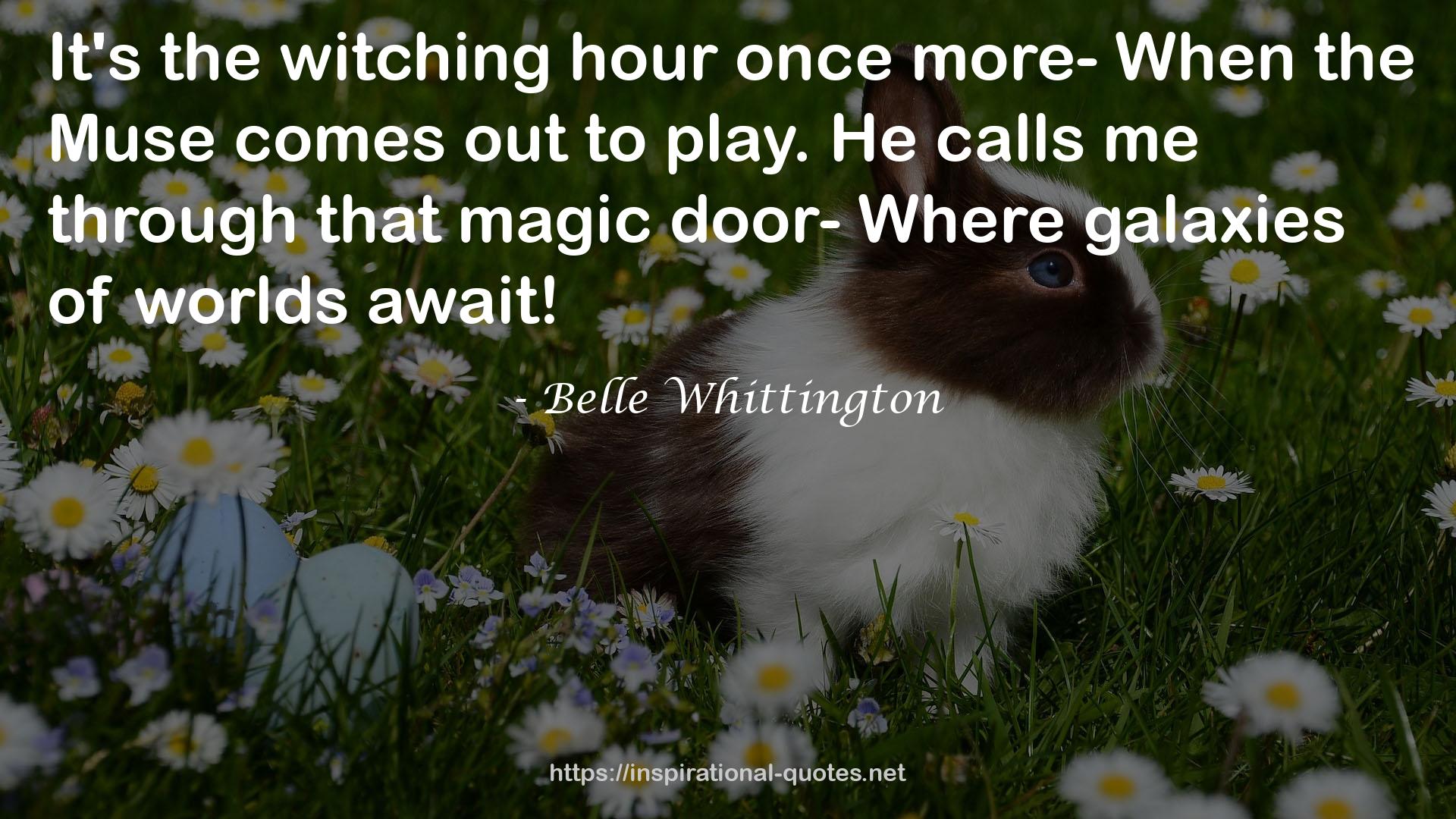 the witching hour  QUOTES