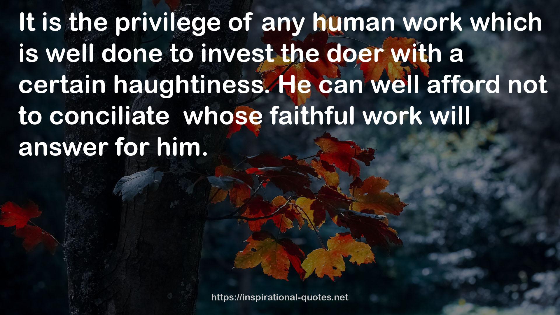 whose faithful work  QUOTES