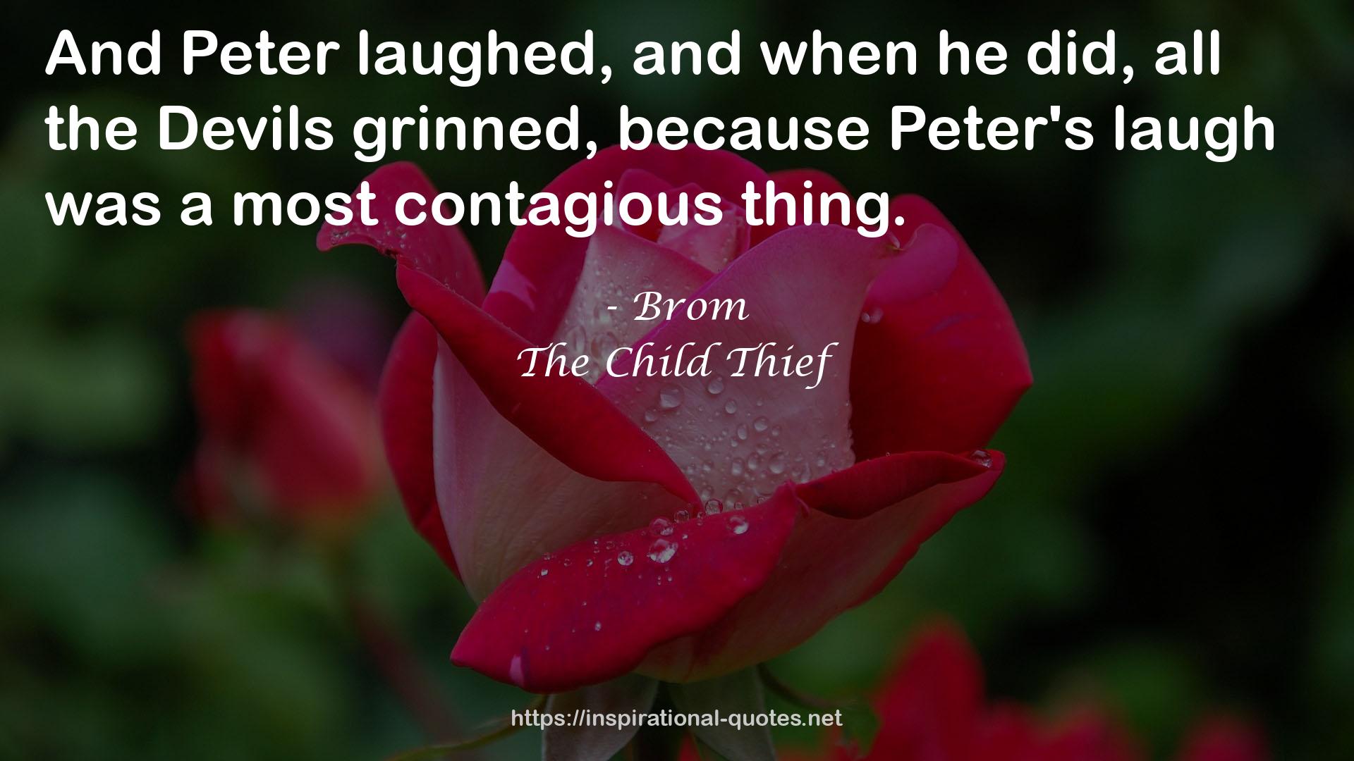 Peter's laugh  QUOTES