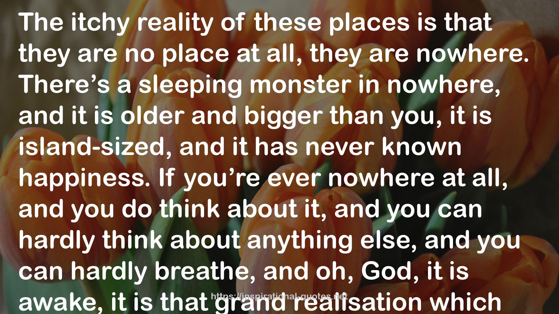 that grand realisation  QUOTES