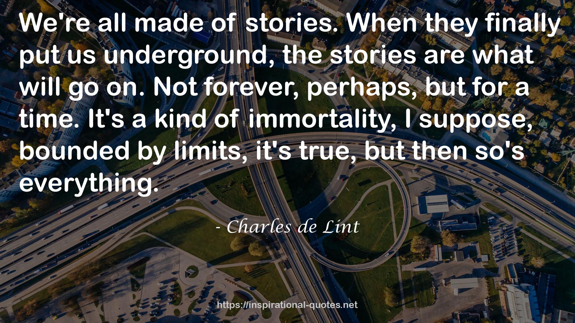 Charles de Lint QUOTES