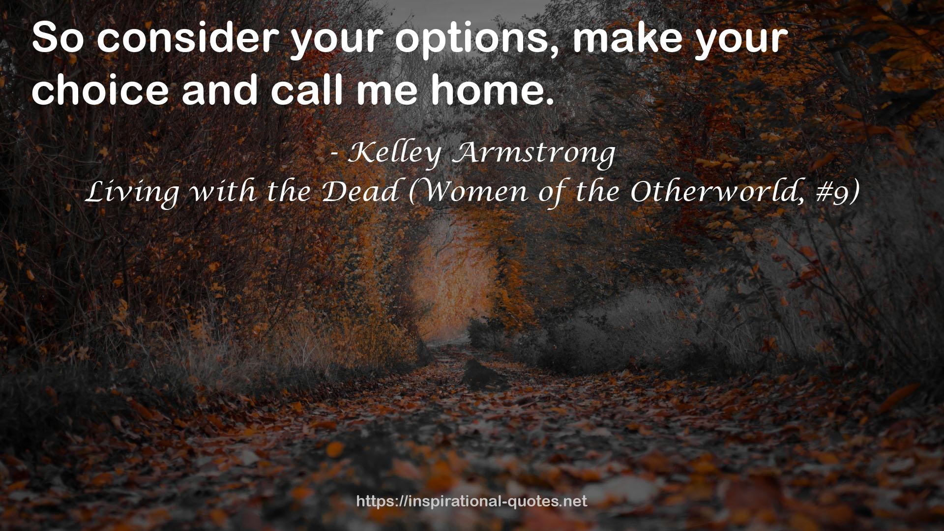 Living with the Dead (Women of the Otherworld, #9) QUOTES