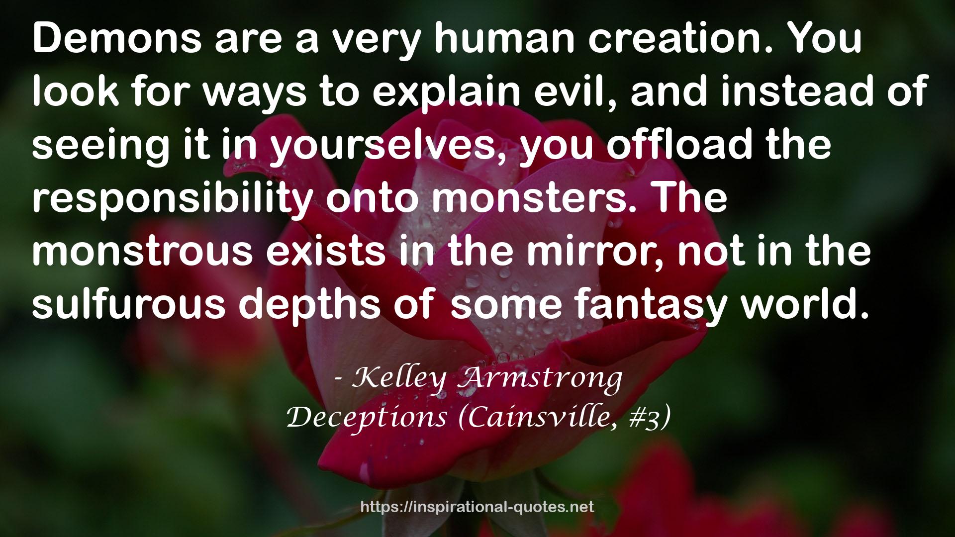 Deceptions (Cainsville, #3) QUOTES
