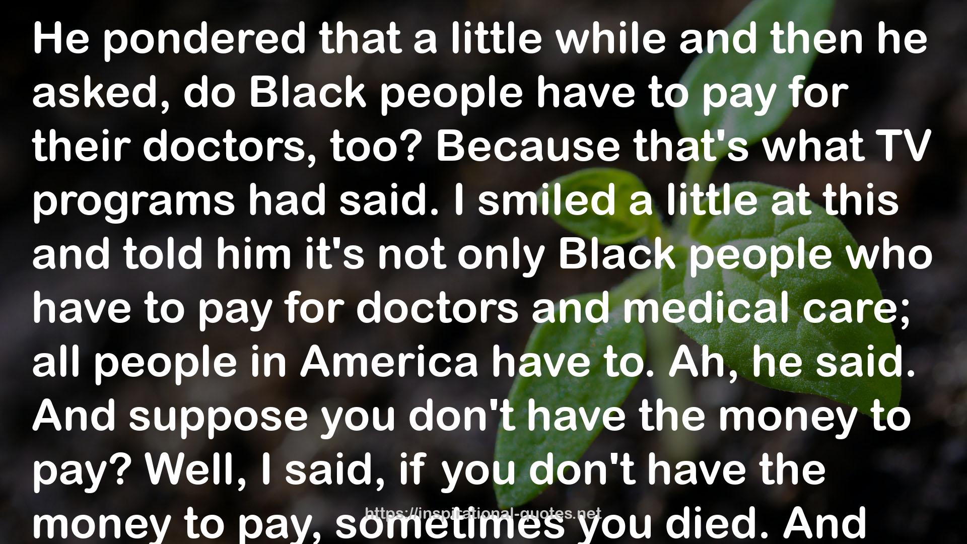 not only Black people  QUOTES