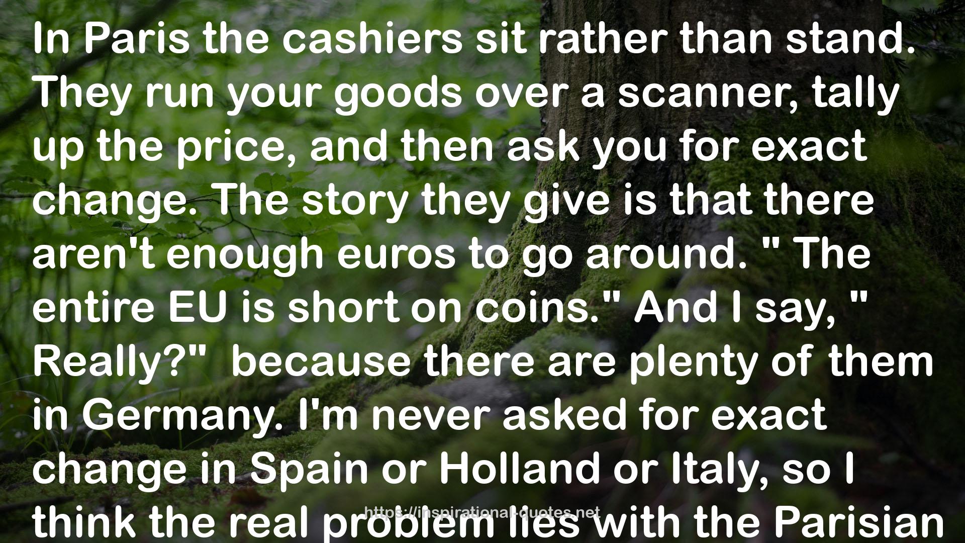 the cashiers  QUOTES