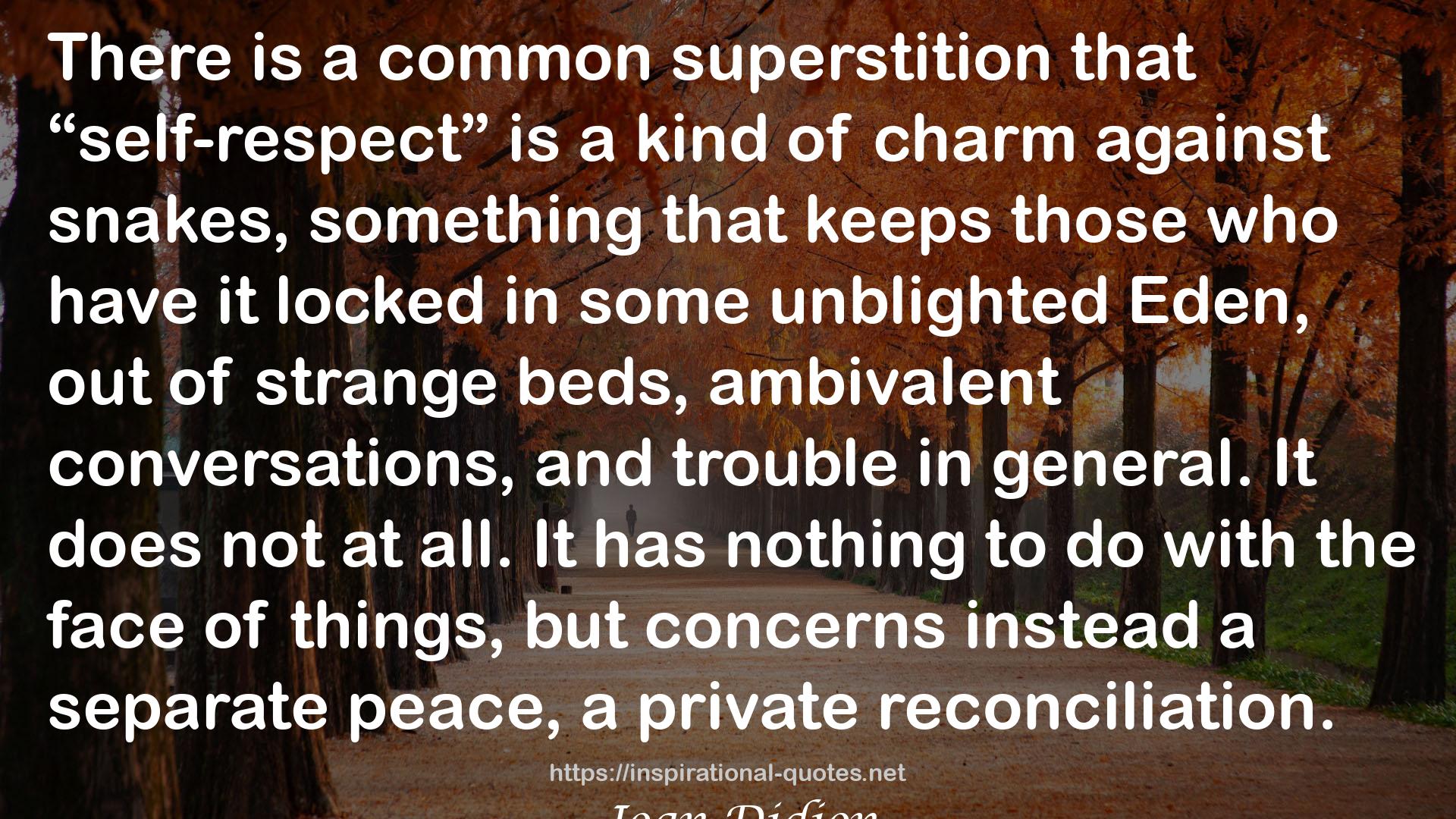 a common superstition  QUOTES