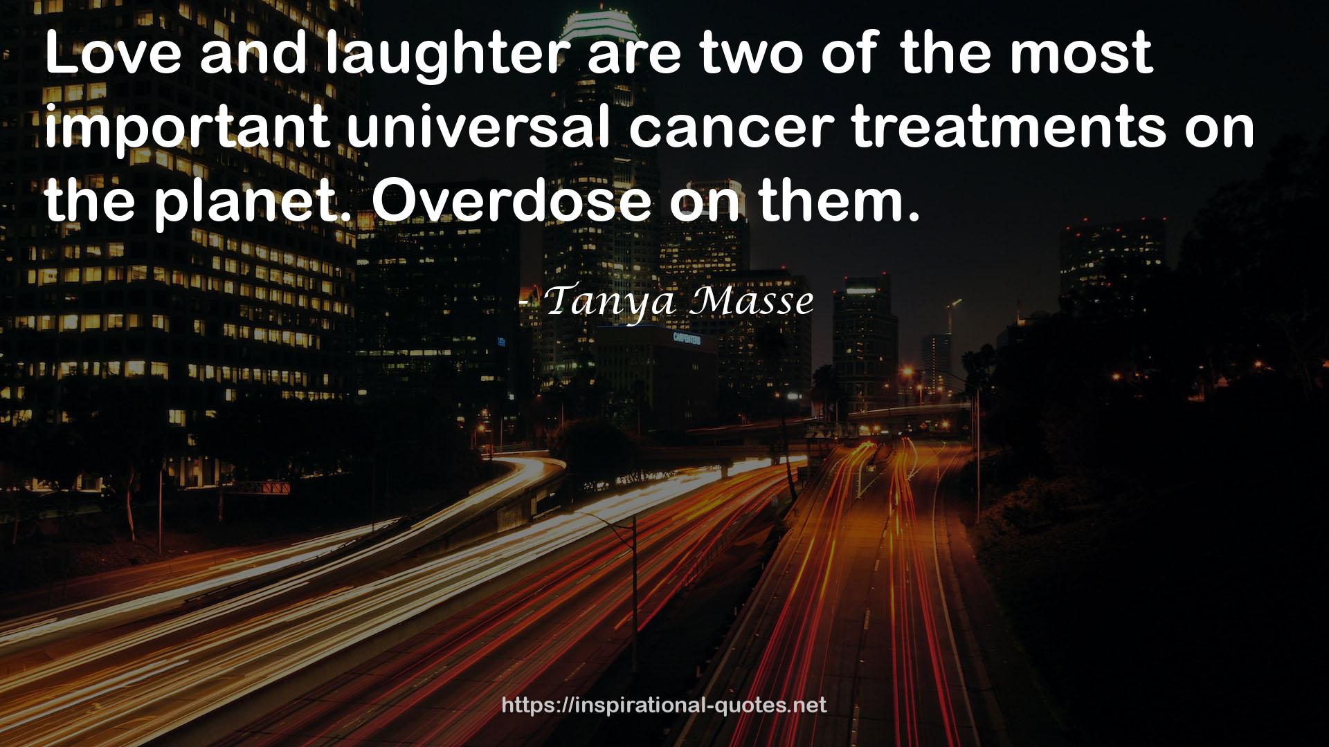 the most important universal cancer treatments  QUOTES