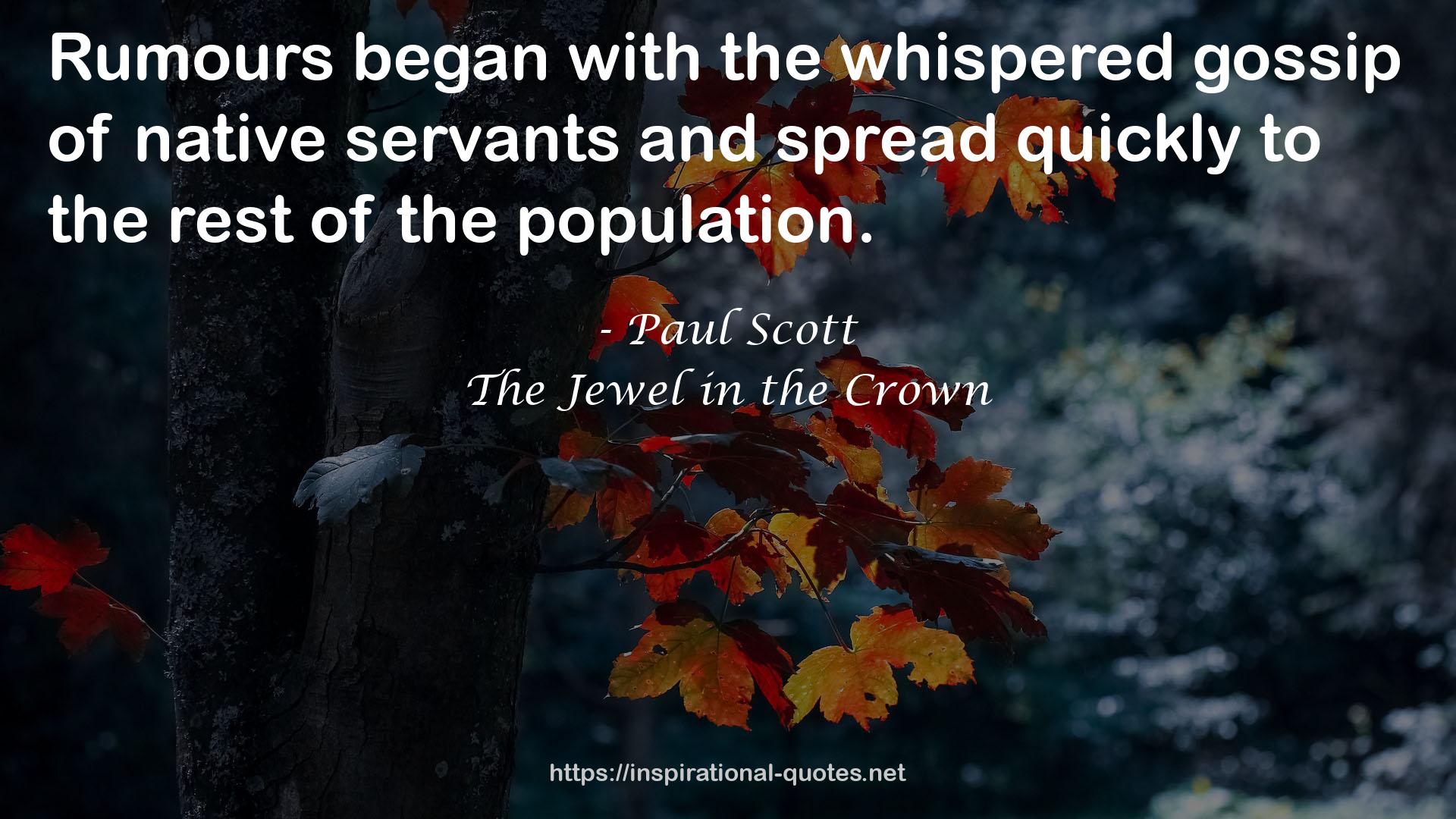 Paul Scott QUOTES