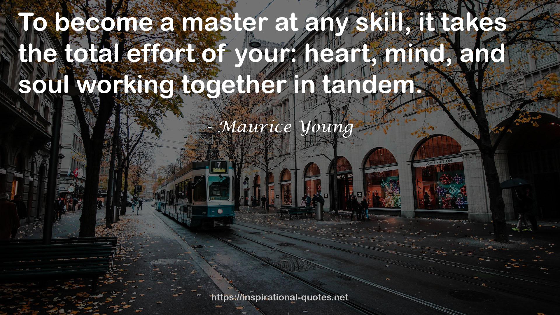 Maurice Young QUOTES