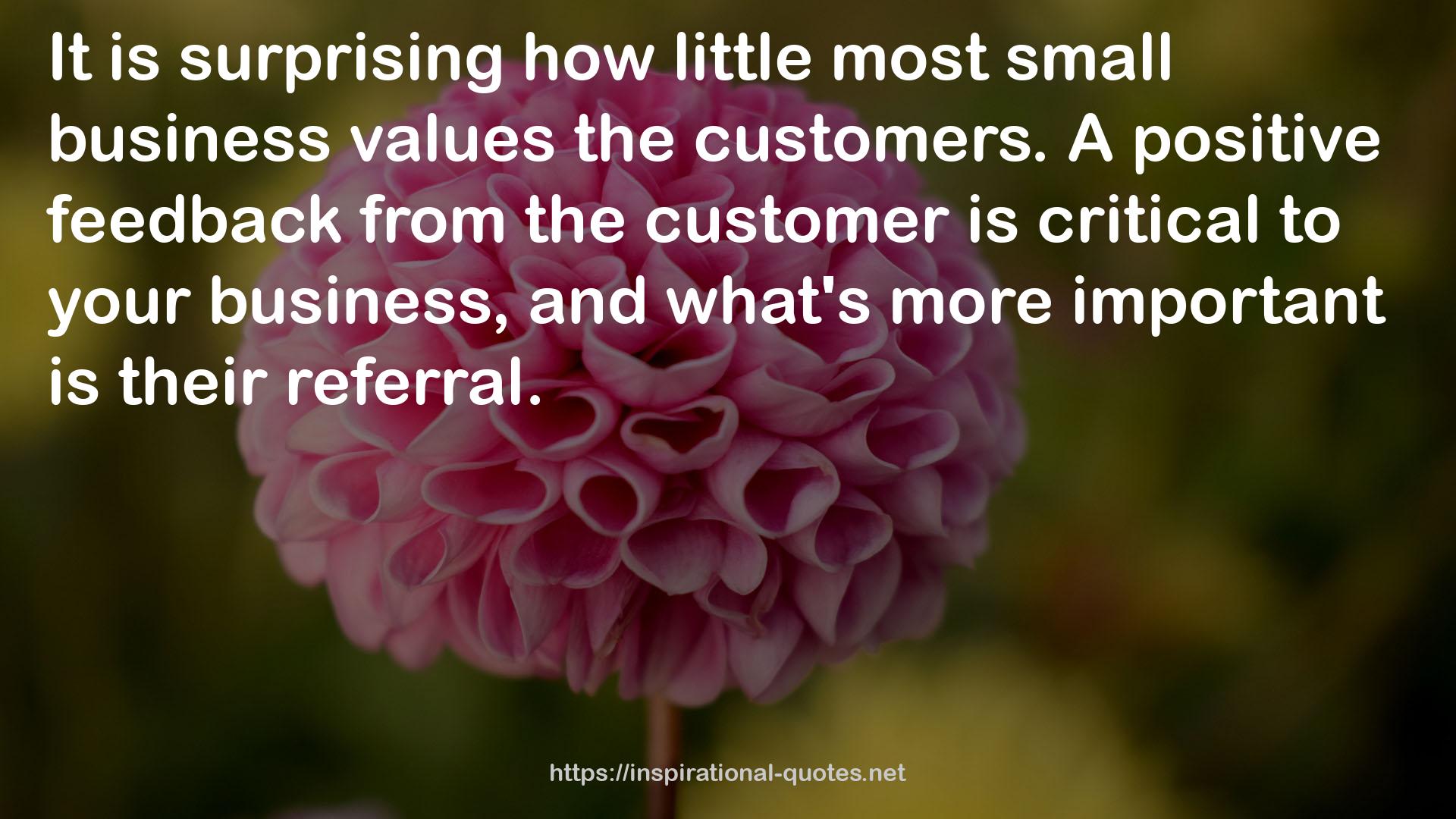 most small business  QUOTES