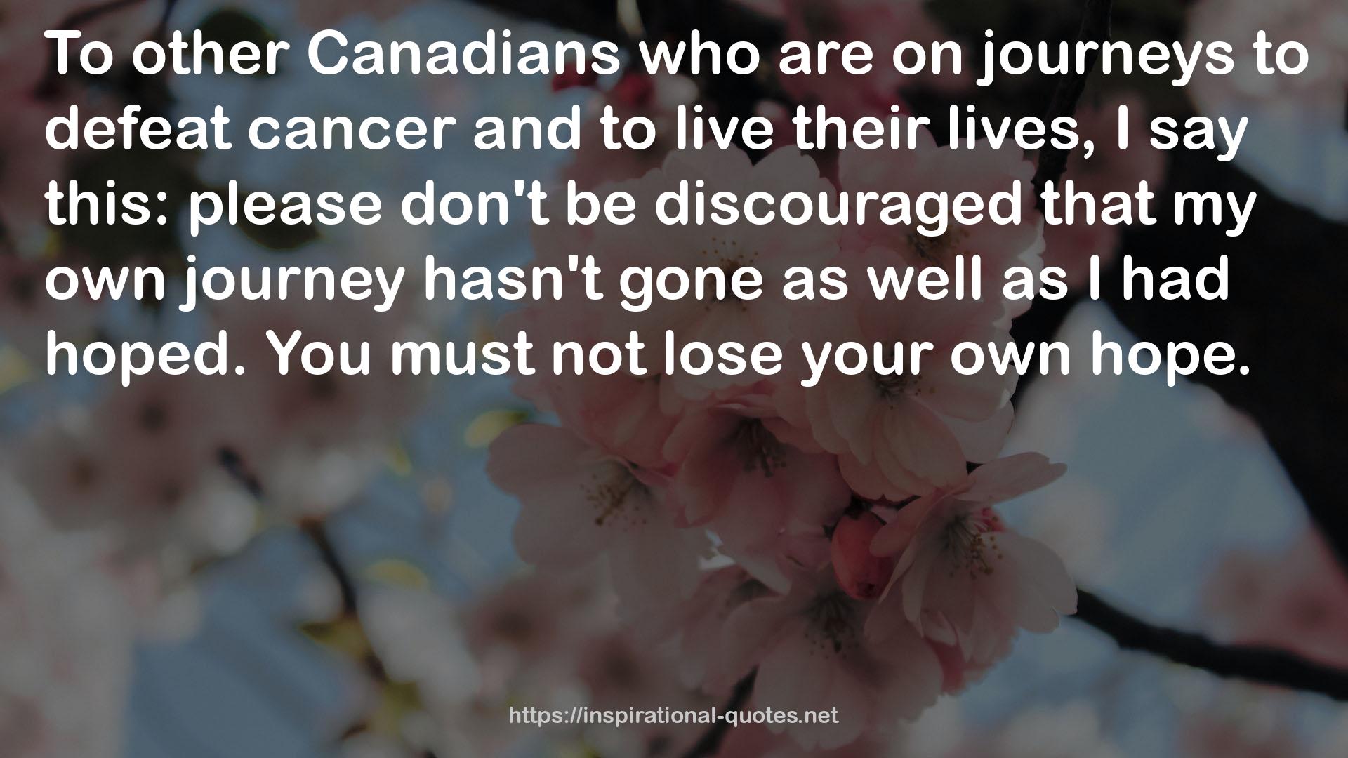 other Canadians  QUOTES