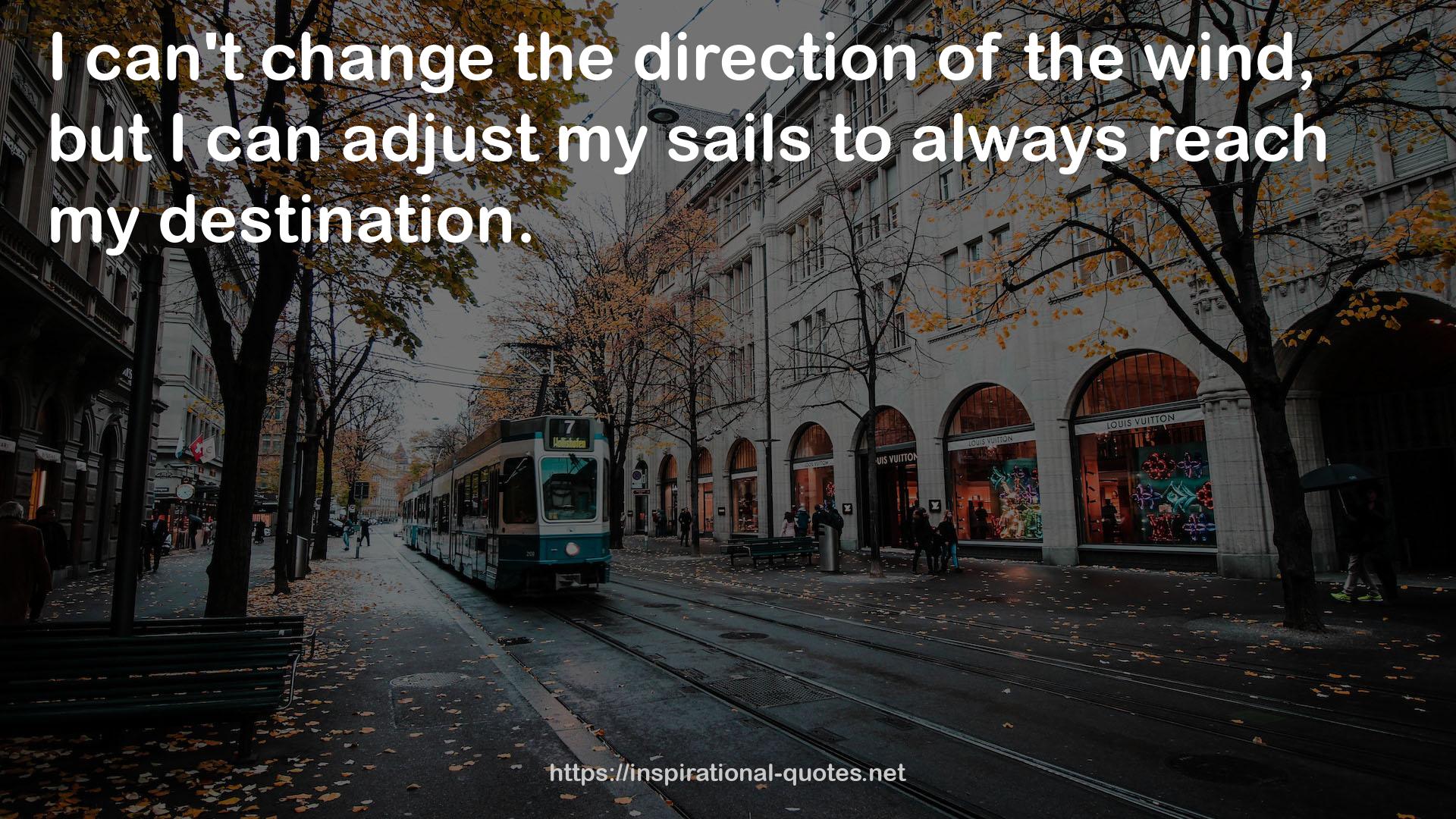 my sails  QUOTES