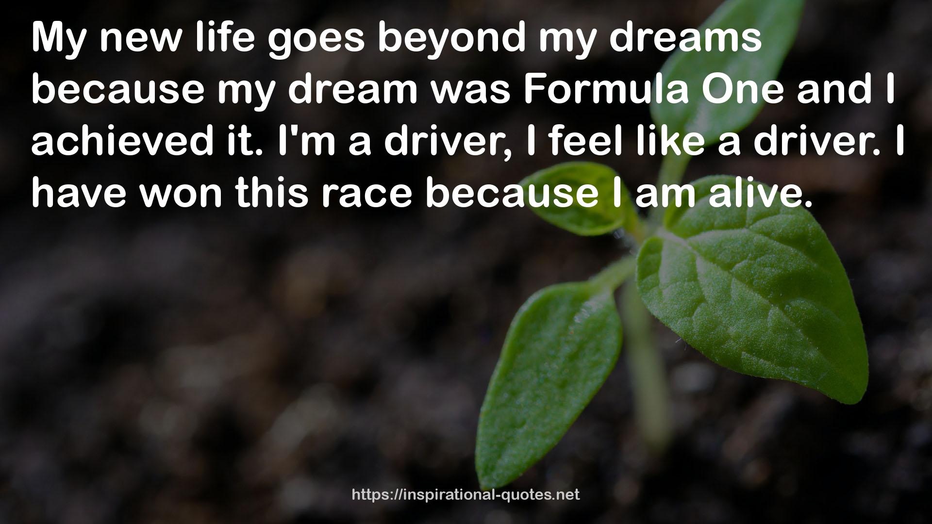 Formula One  QUOTES