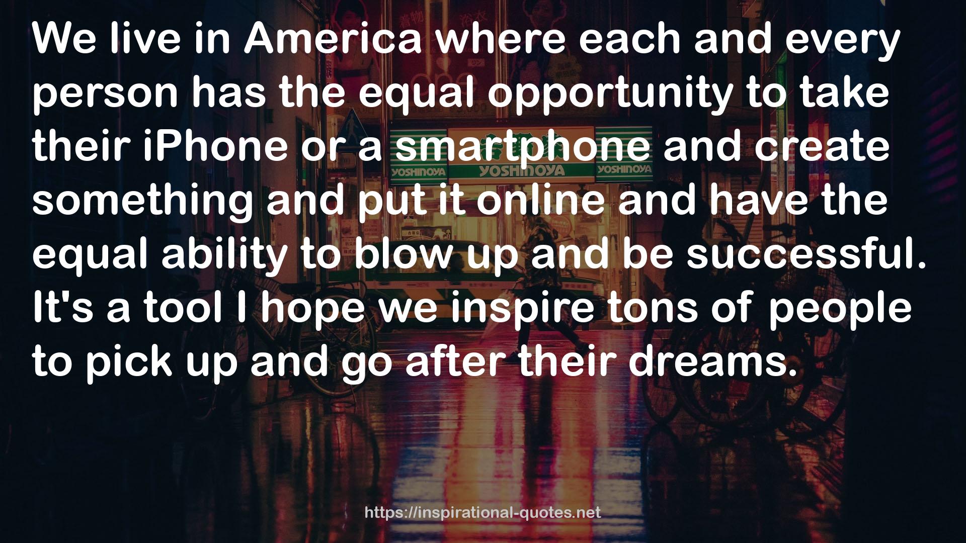 the equal opportunity  QUOTES