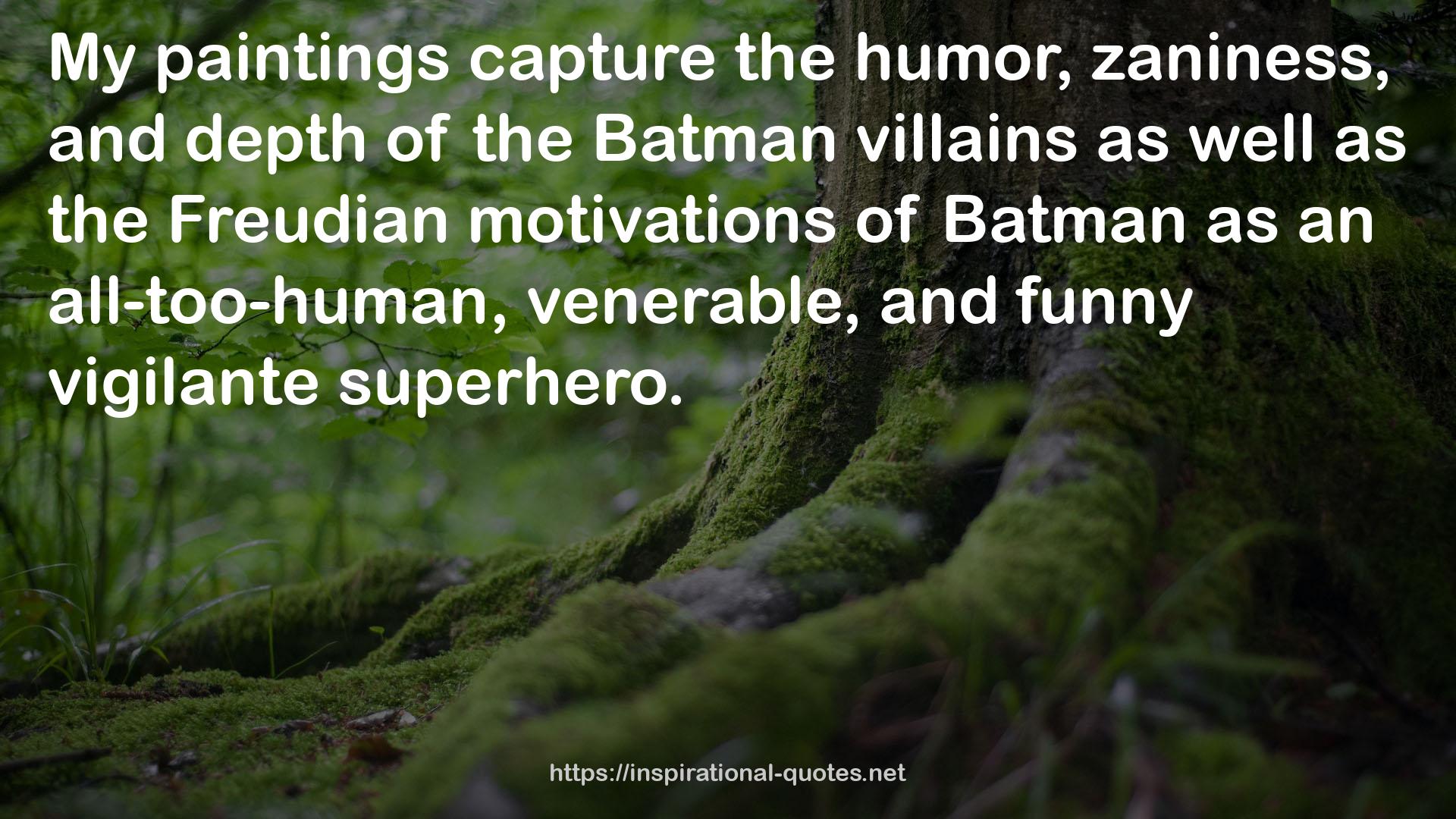 the Batman villains  QUOTES