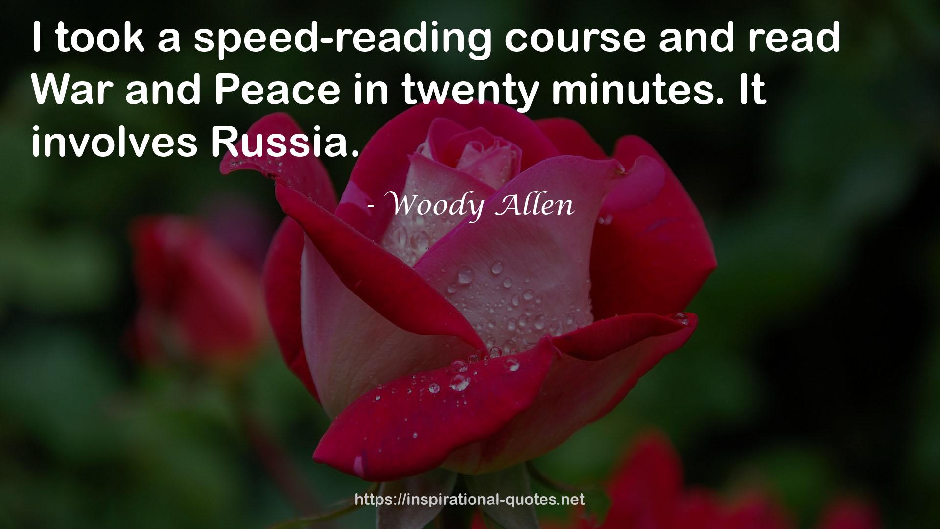 a speed-reading course  QUOTES