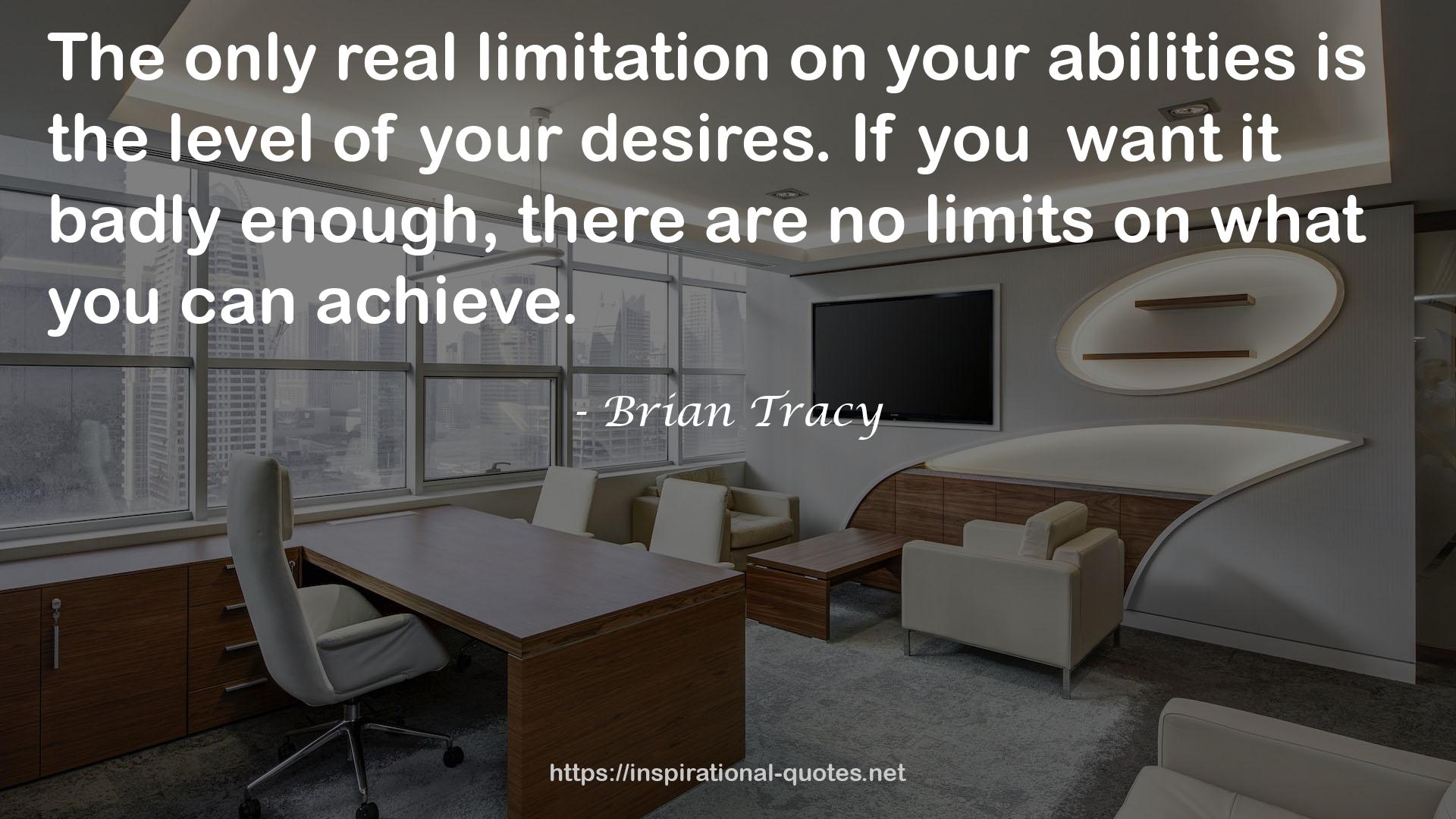 limitation  QUOTES