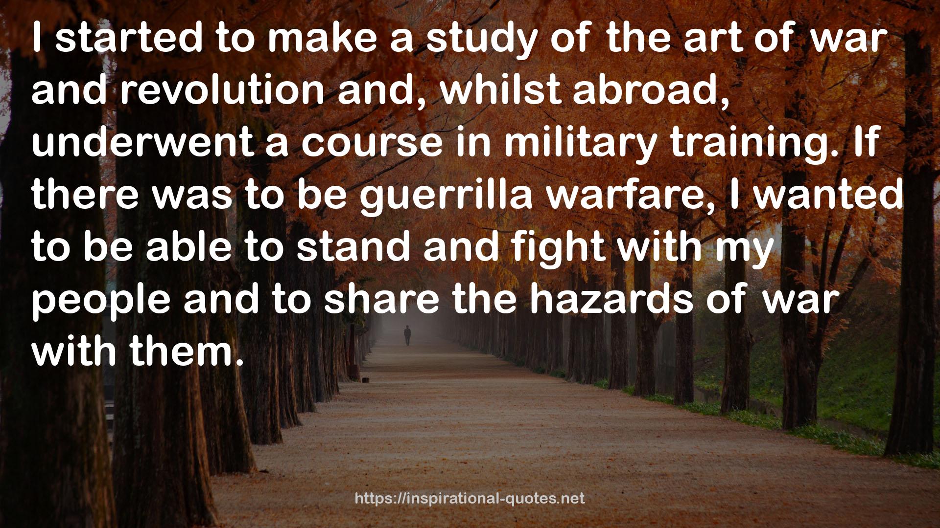 guerrilla  QUOTES