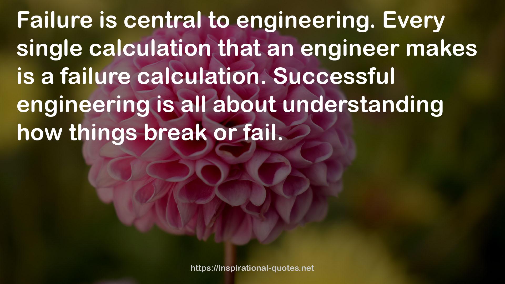 Successful engineering  QUOTES