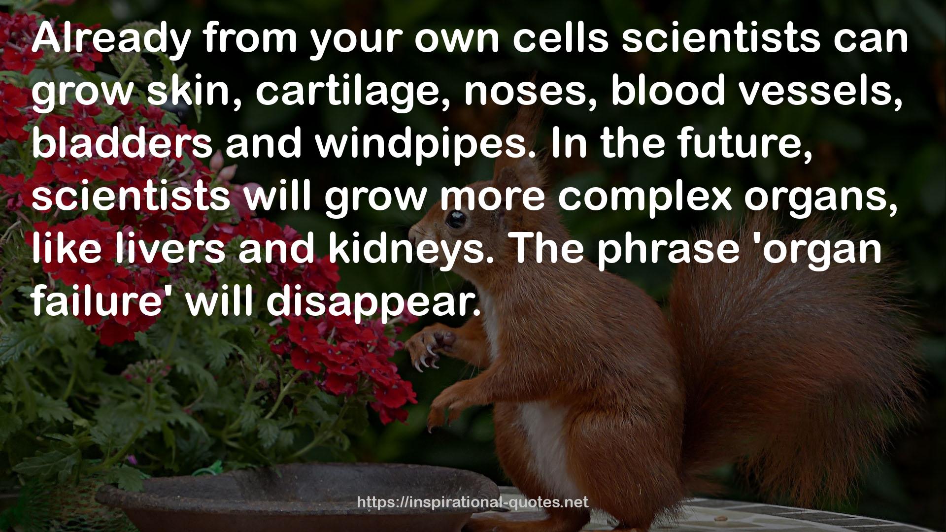 your own cells  QUOTES