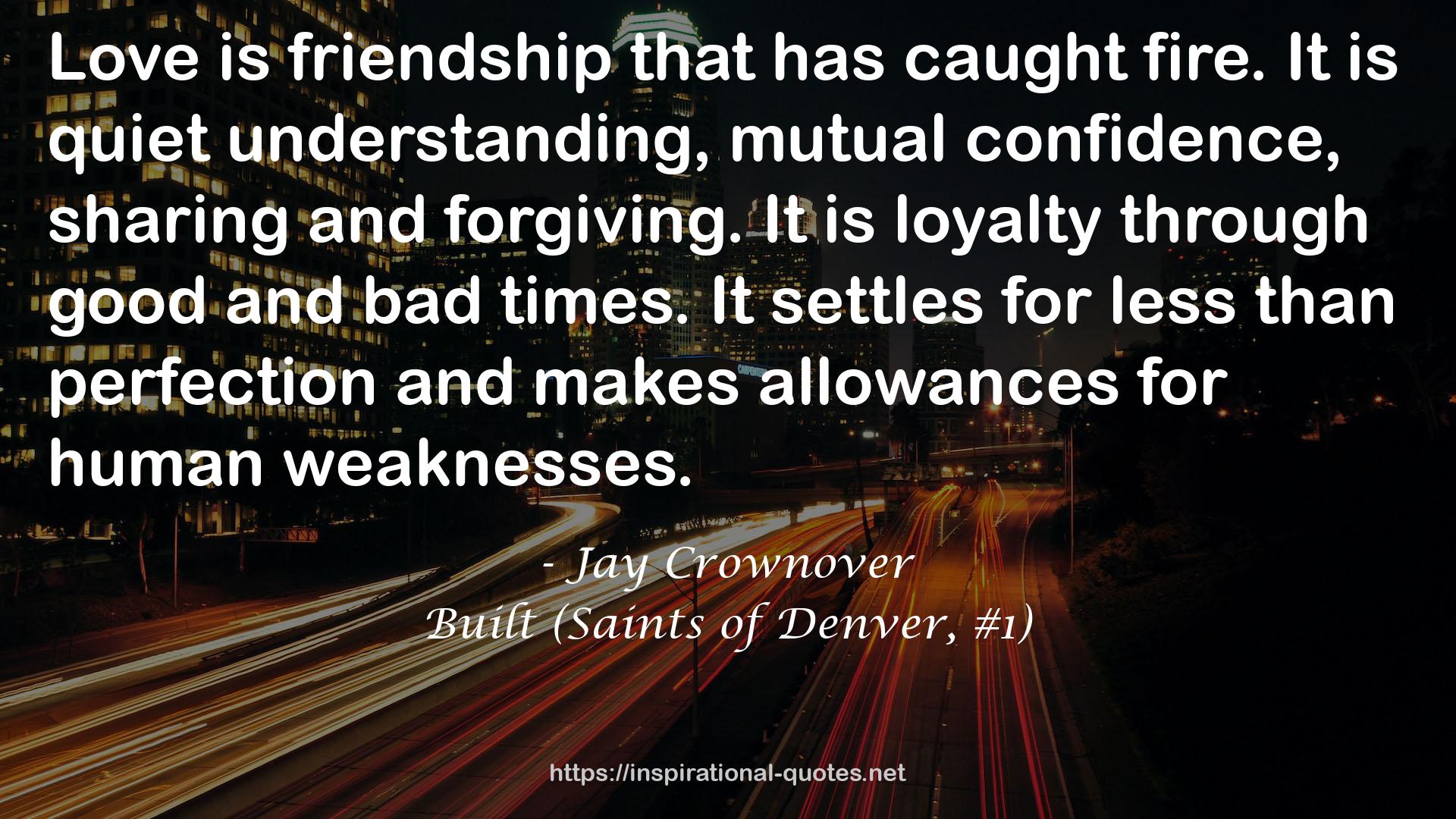 Built (Saints of Denver, #1) QUOTES