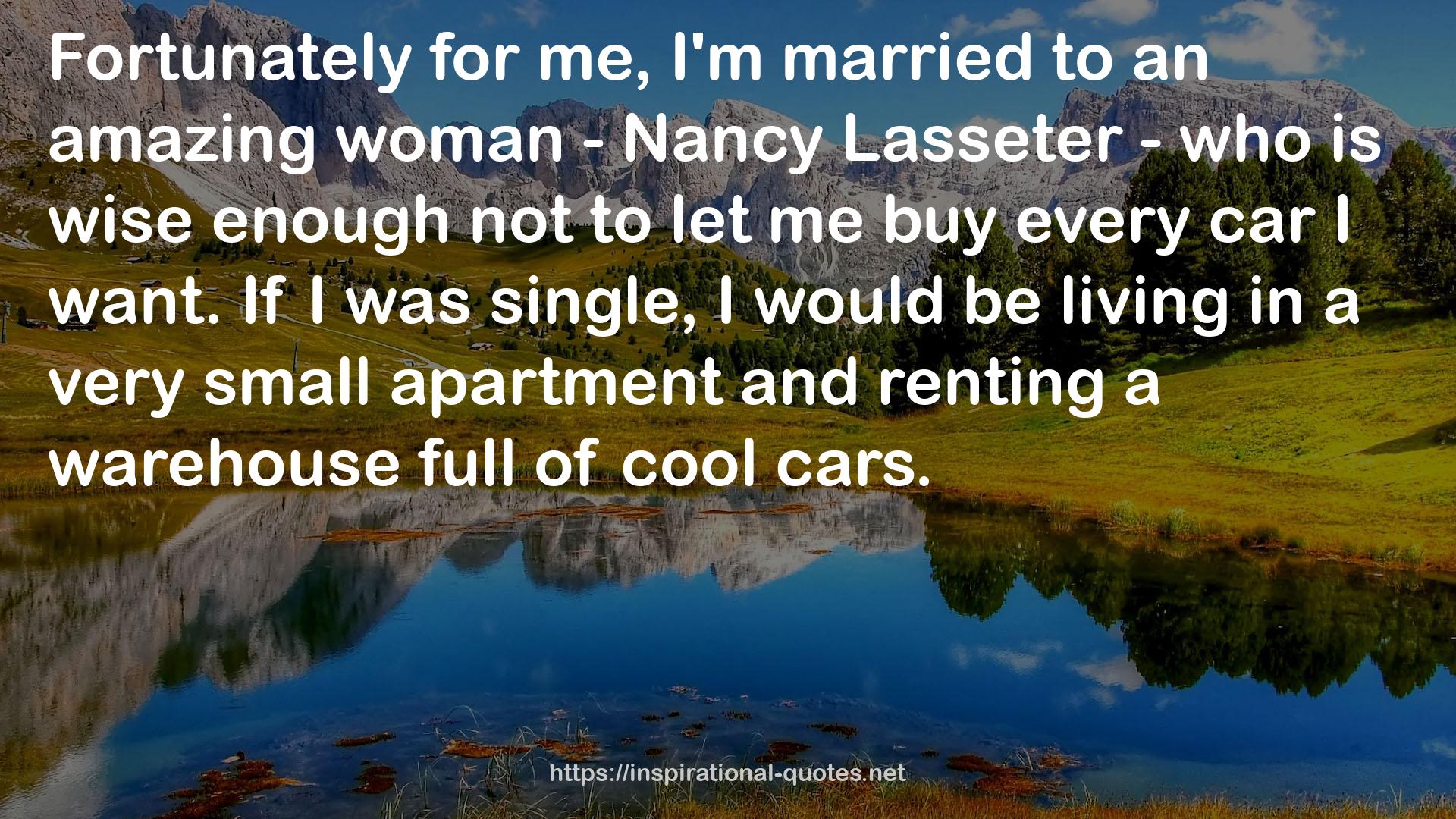 Nancy Lasseter  QUOTES