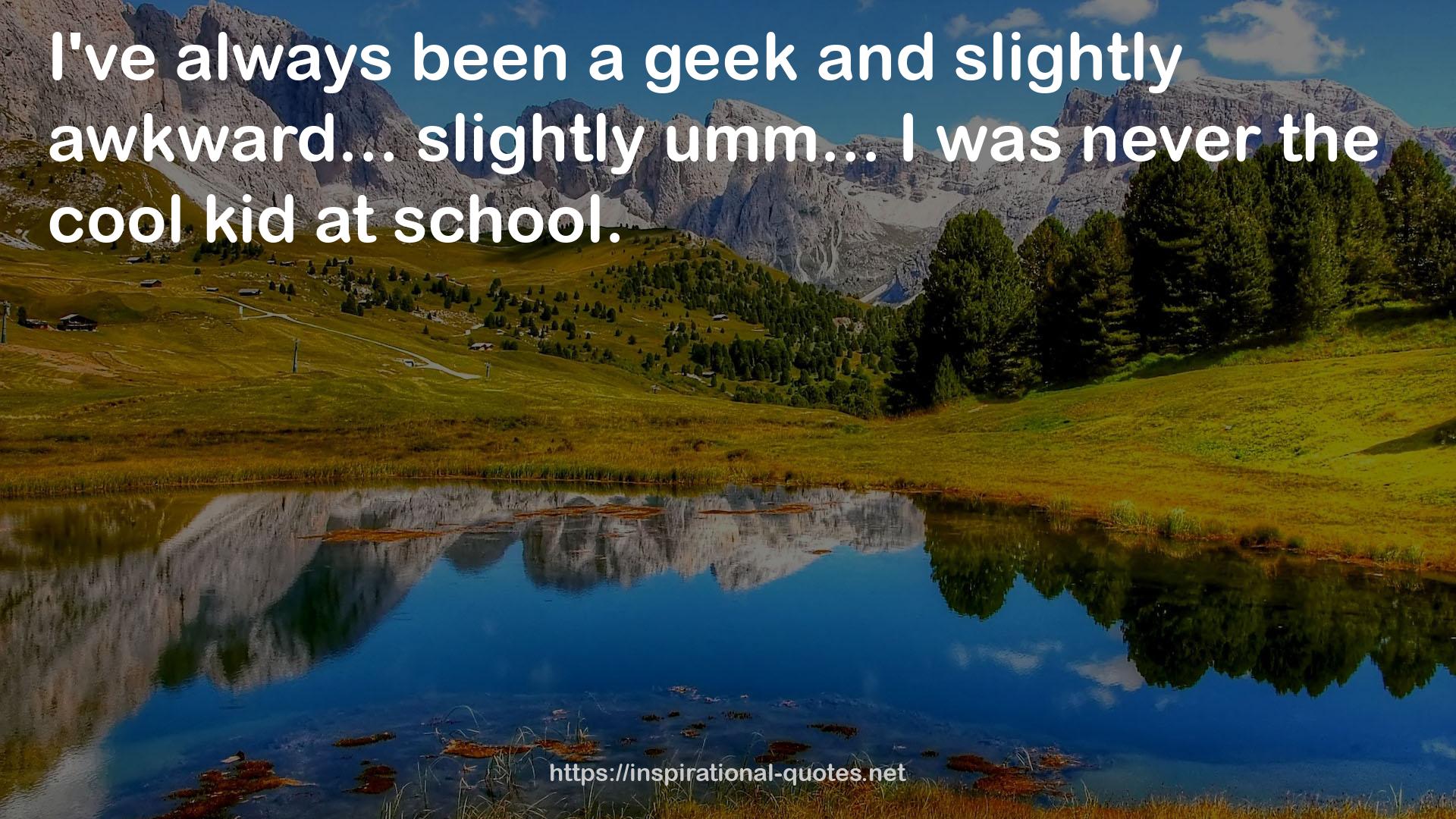 geek  QUOTES