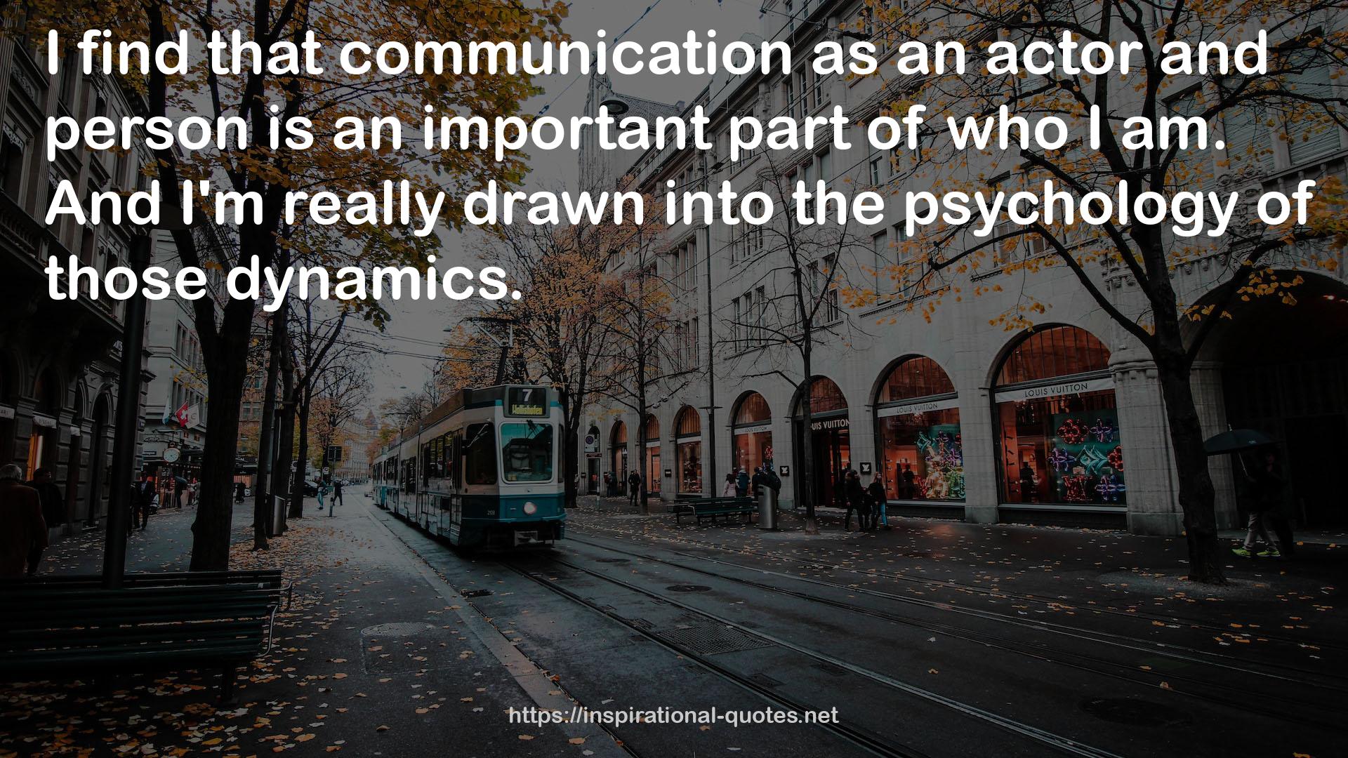 that communication  QUOTES