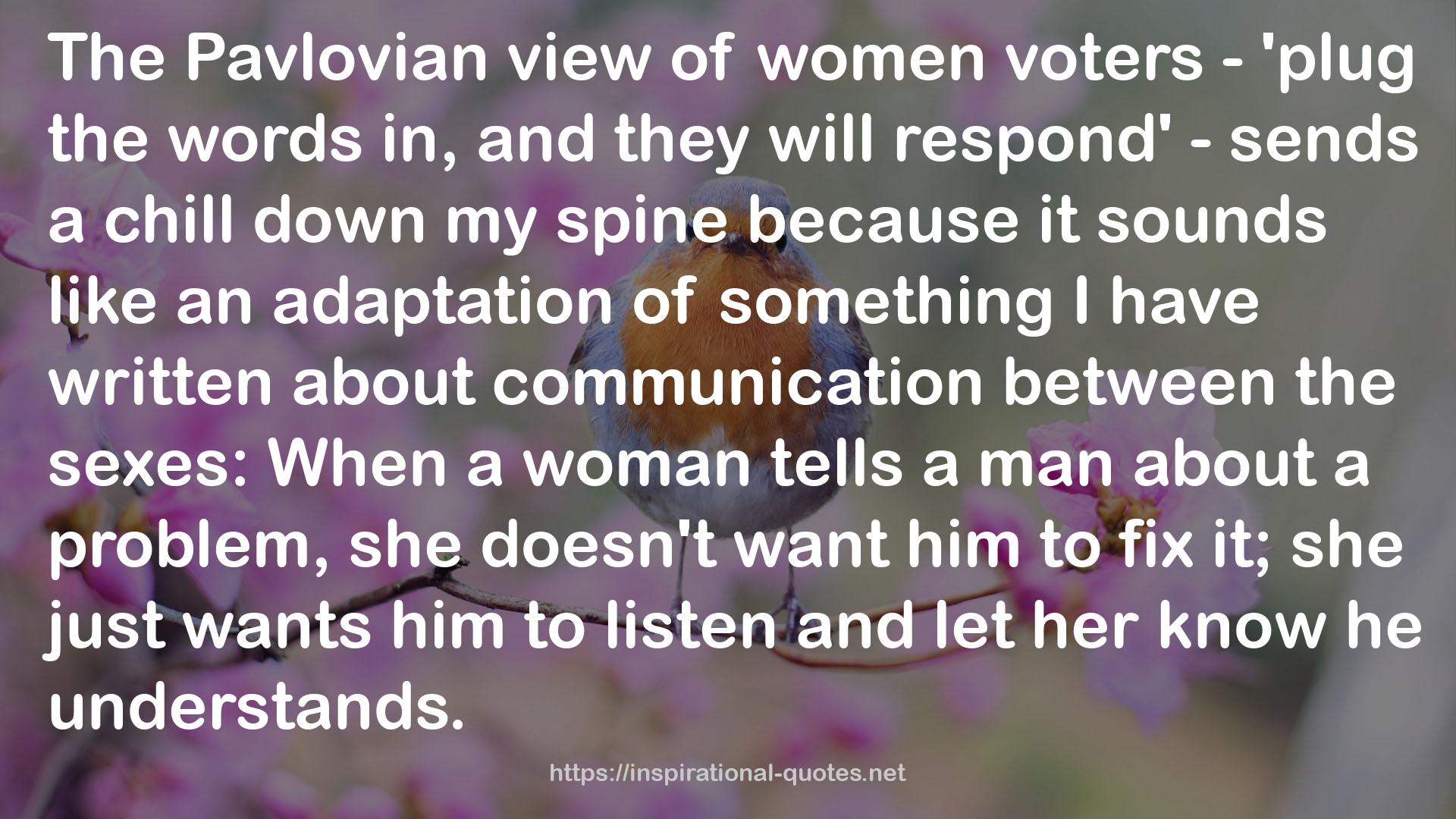 women voters  QUOTES