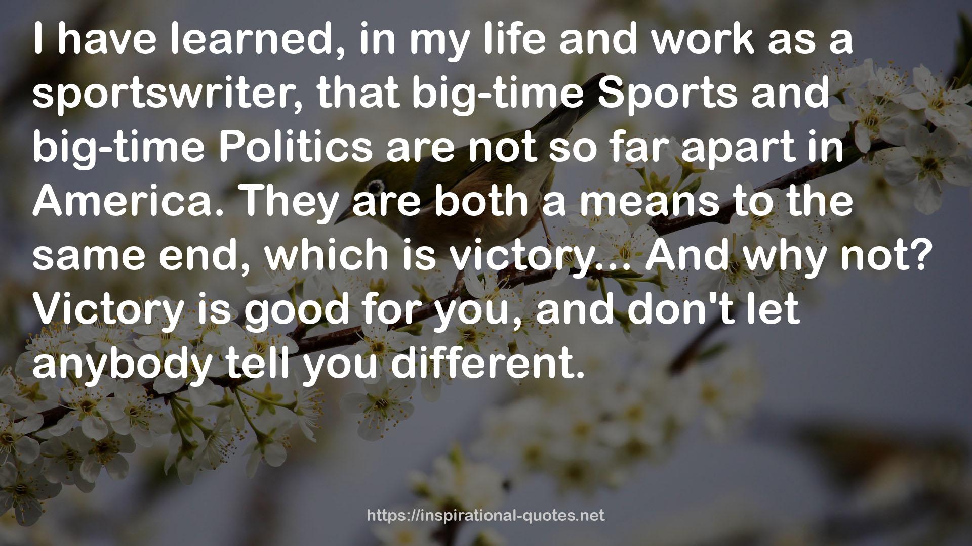 big-time Sports  QUOTES