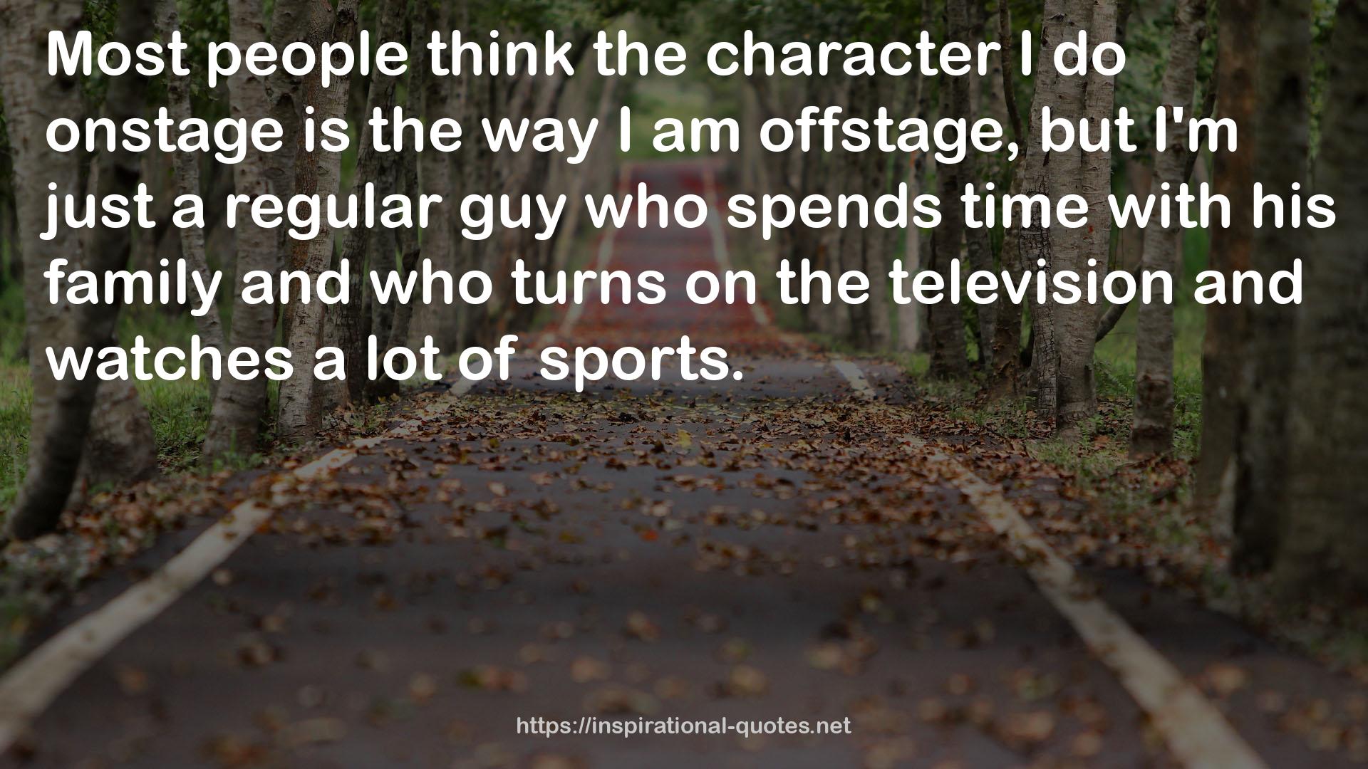 the television  QUOTES