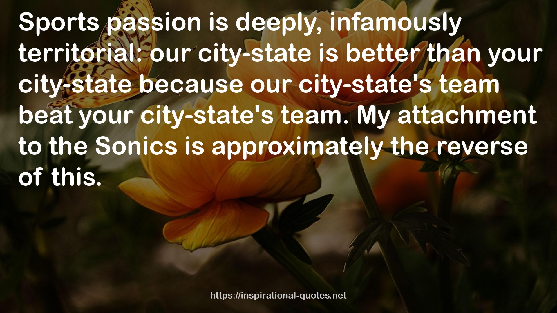 our city-state's team  QUOTES