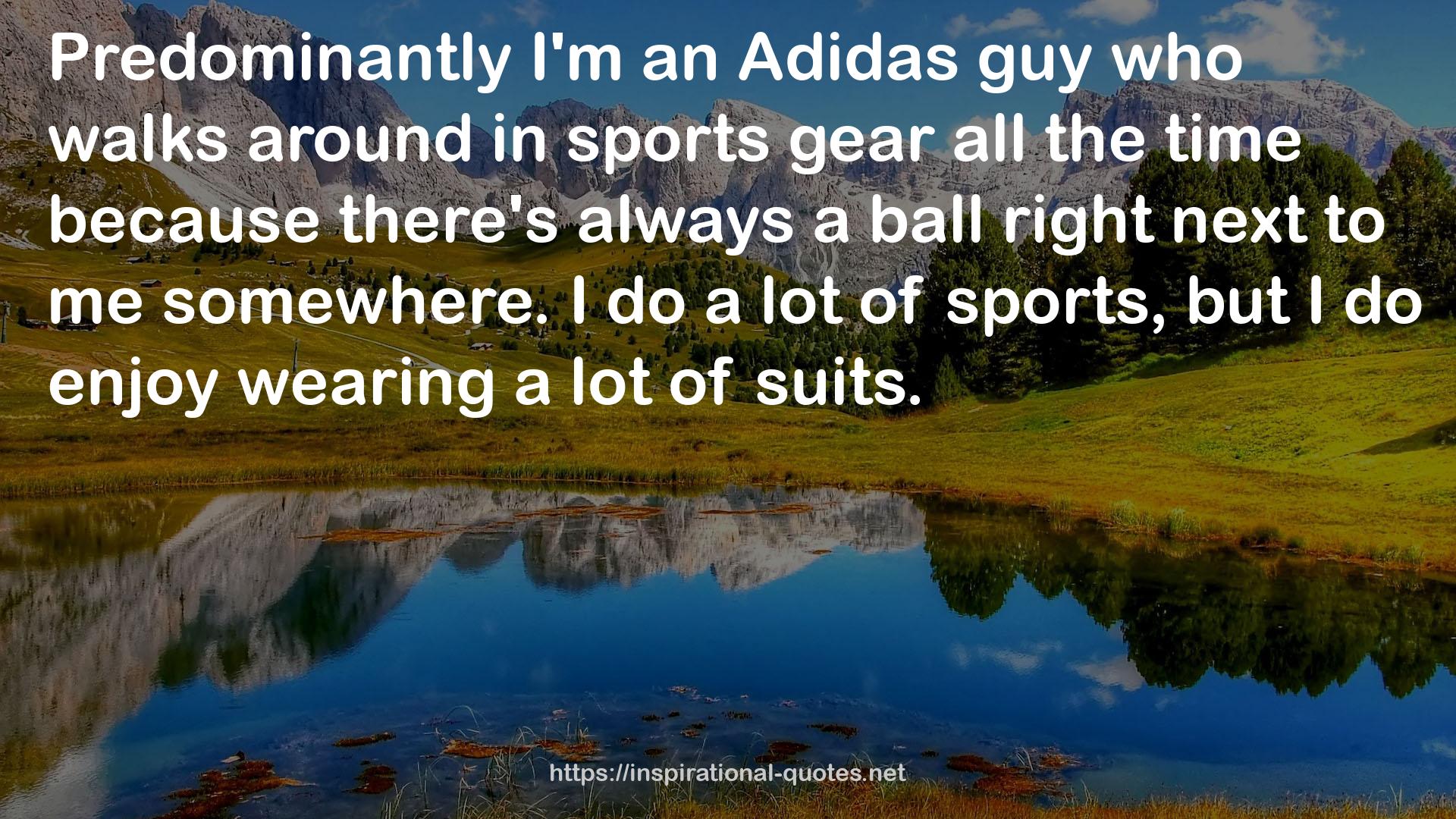 sports gear  QUOTES
