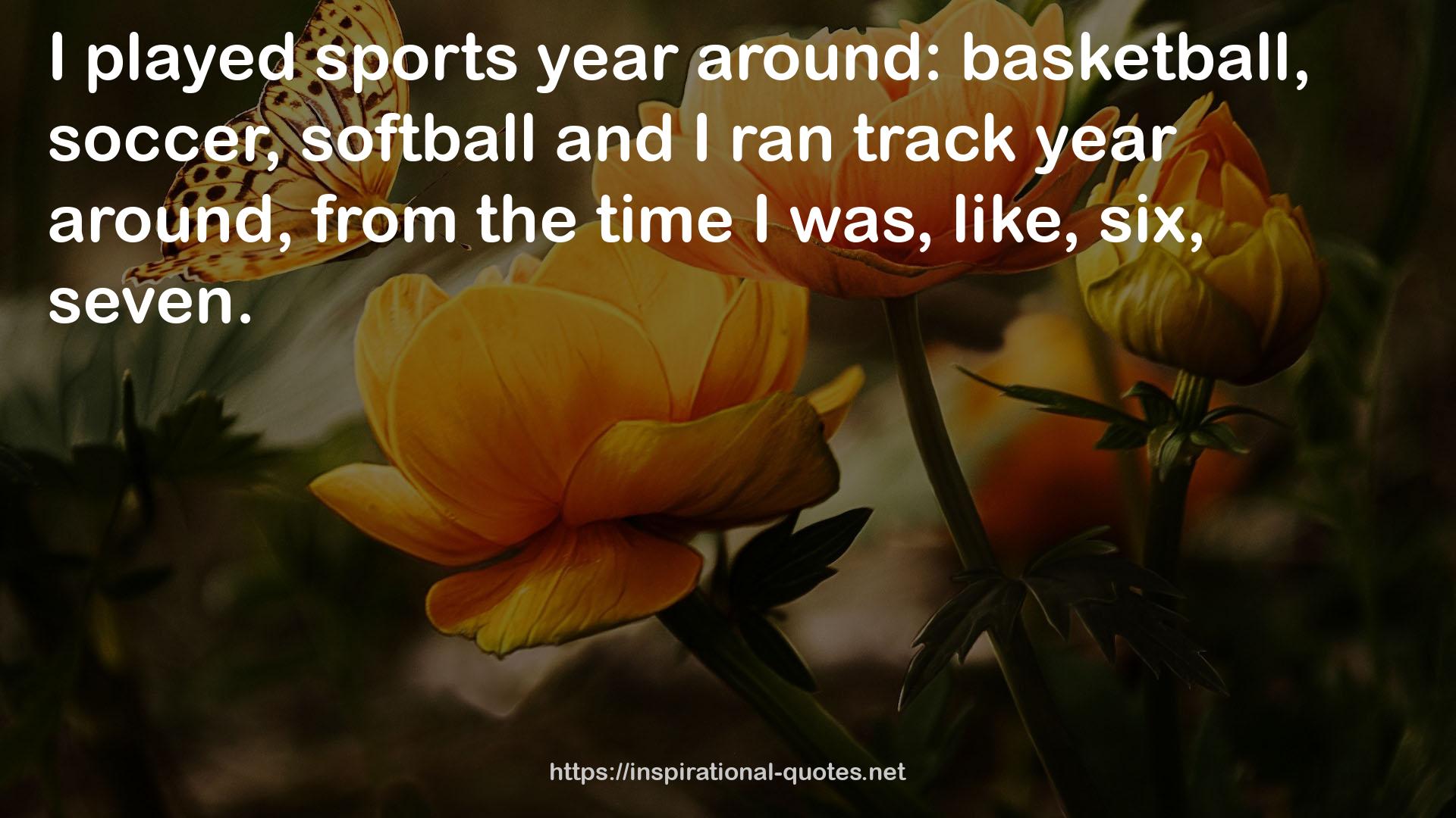 sports year  QUOTES