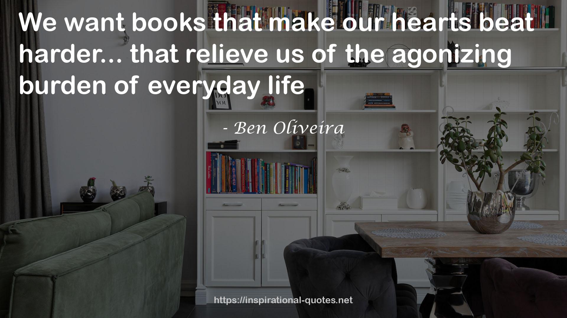 Ben Oliveira QUOTES