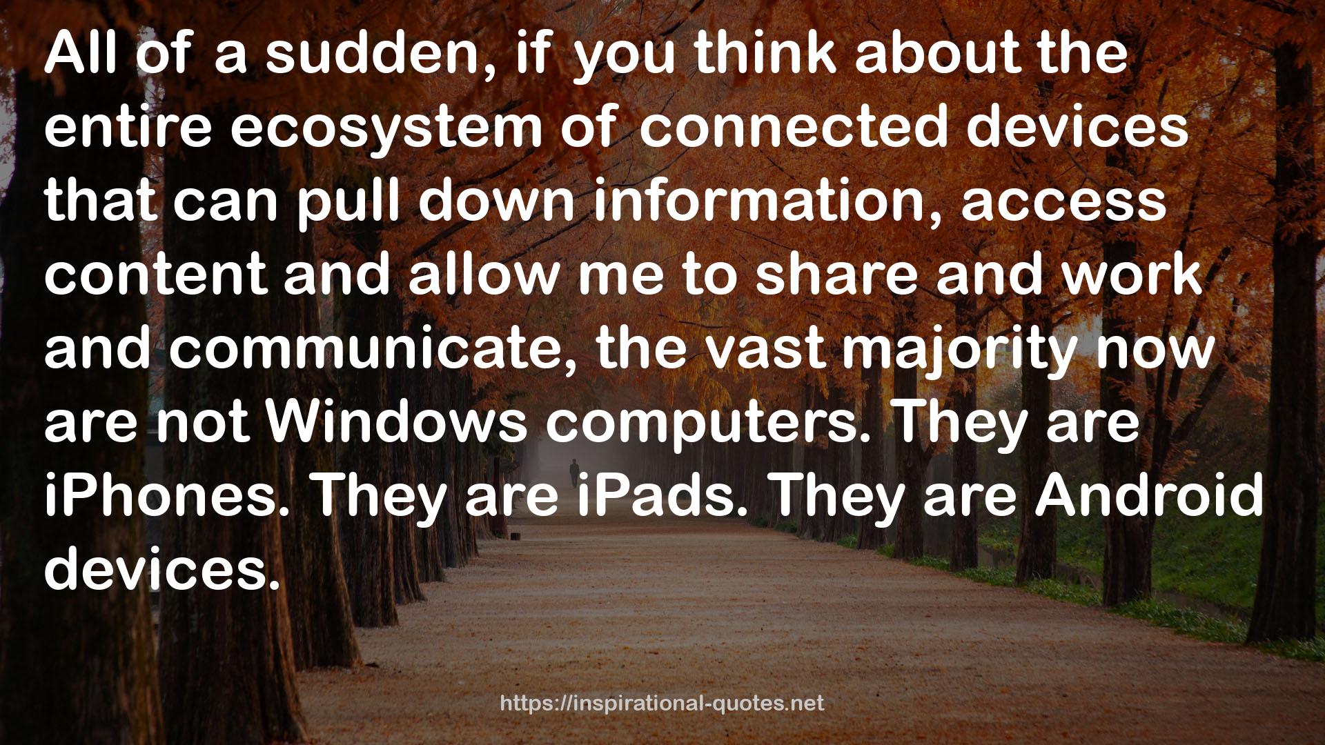 connected devices  QUOTES