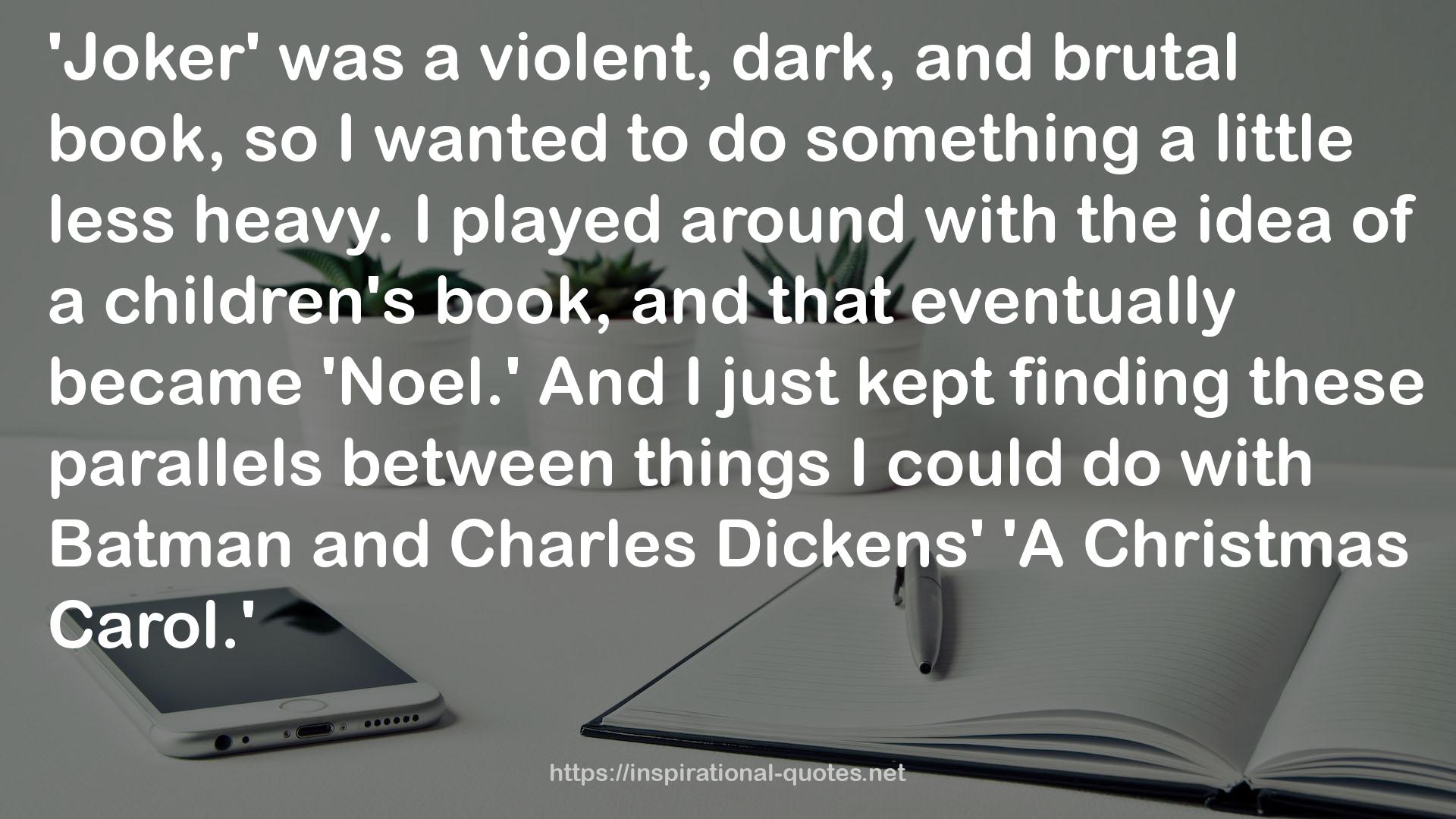 Charles Dickens'  QUOTES