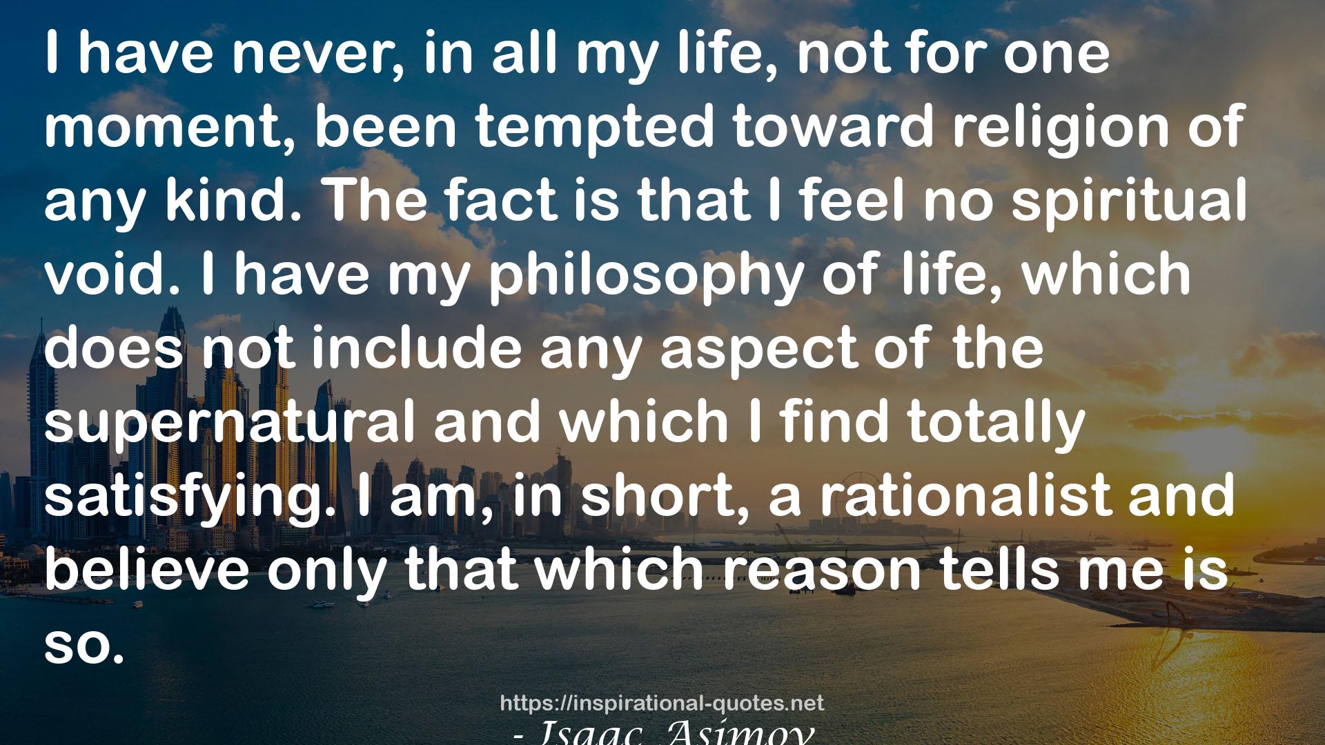 I. Asimov: A Memoir QUOTES