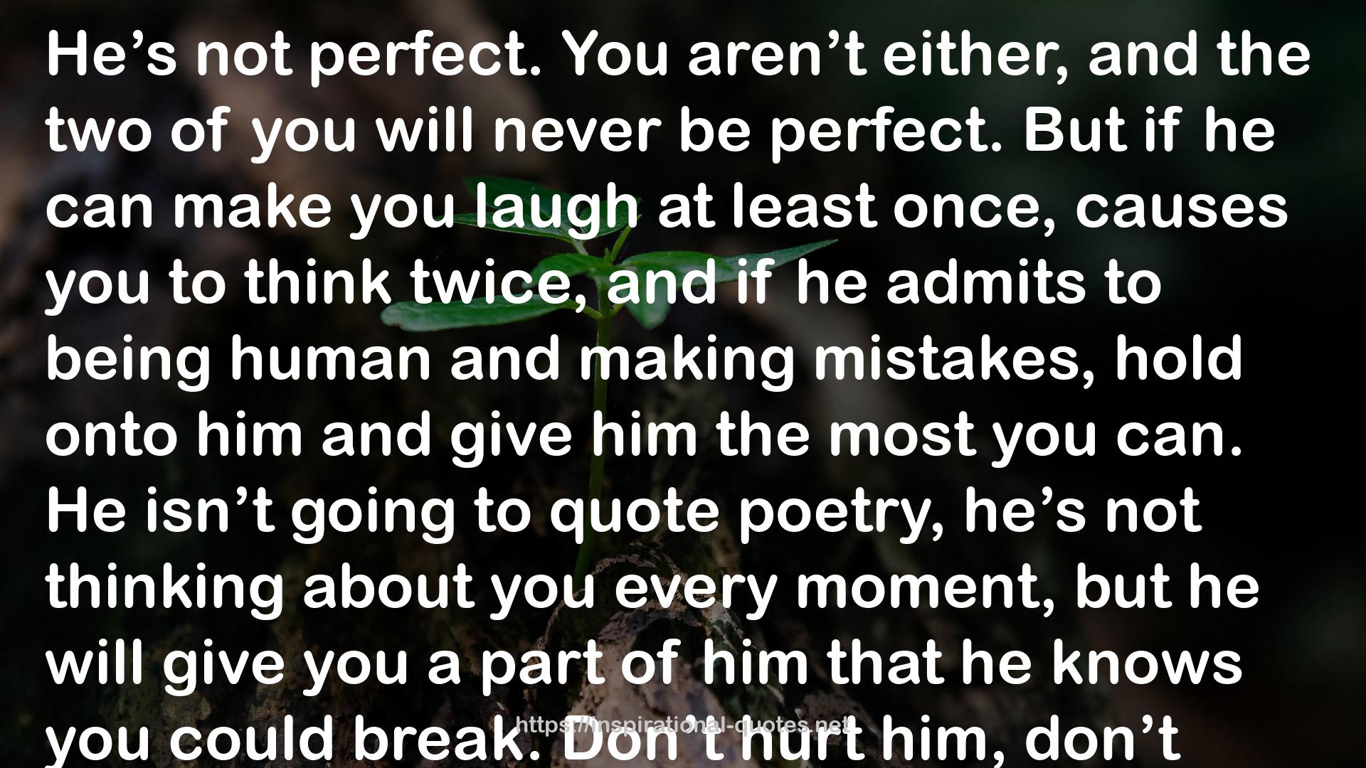 perfect guys  QUOTES