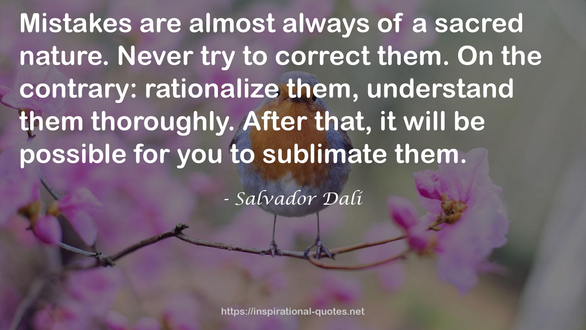 Salvador Dalí QUOTES