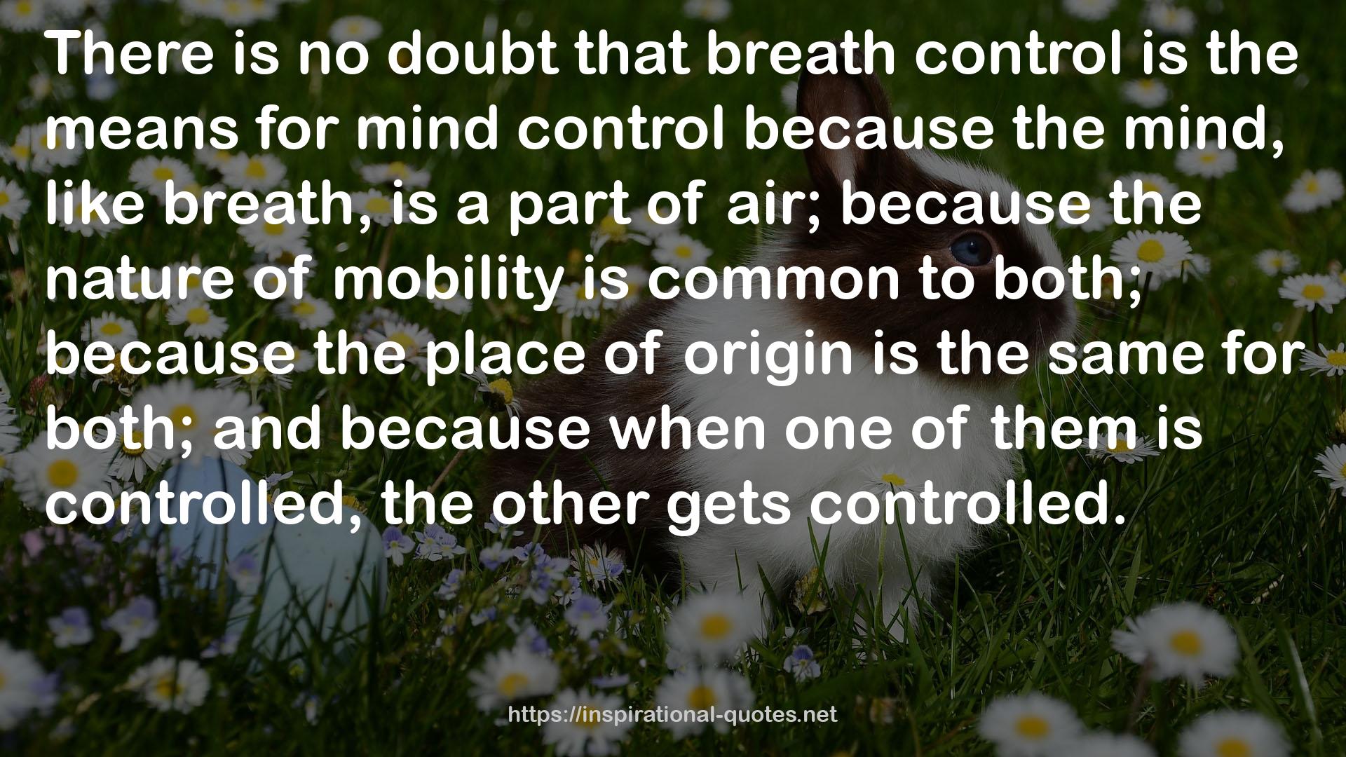 Breath control  QUOTES