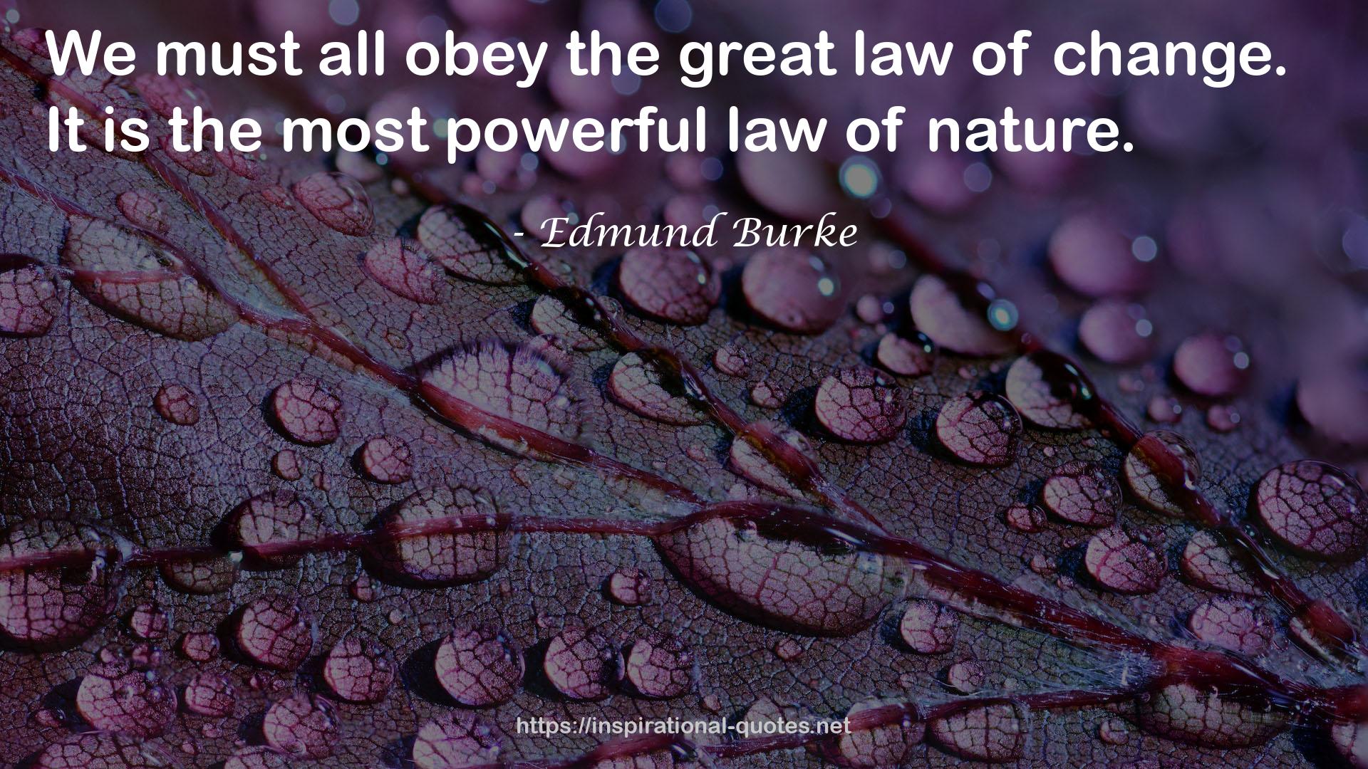 the most powerful law  QUOTES