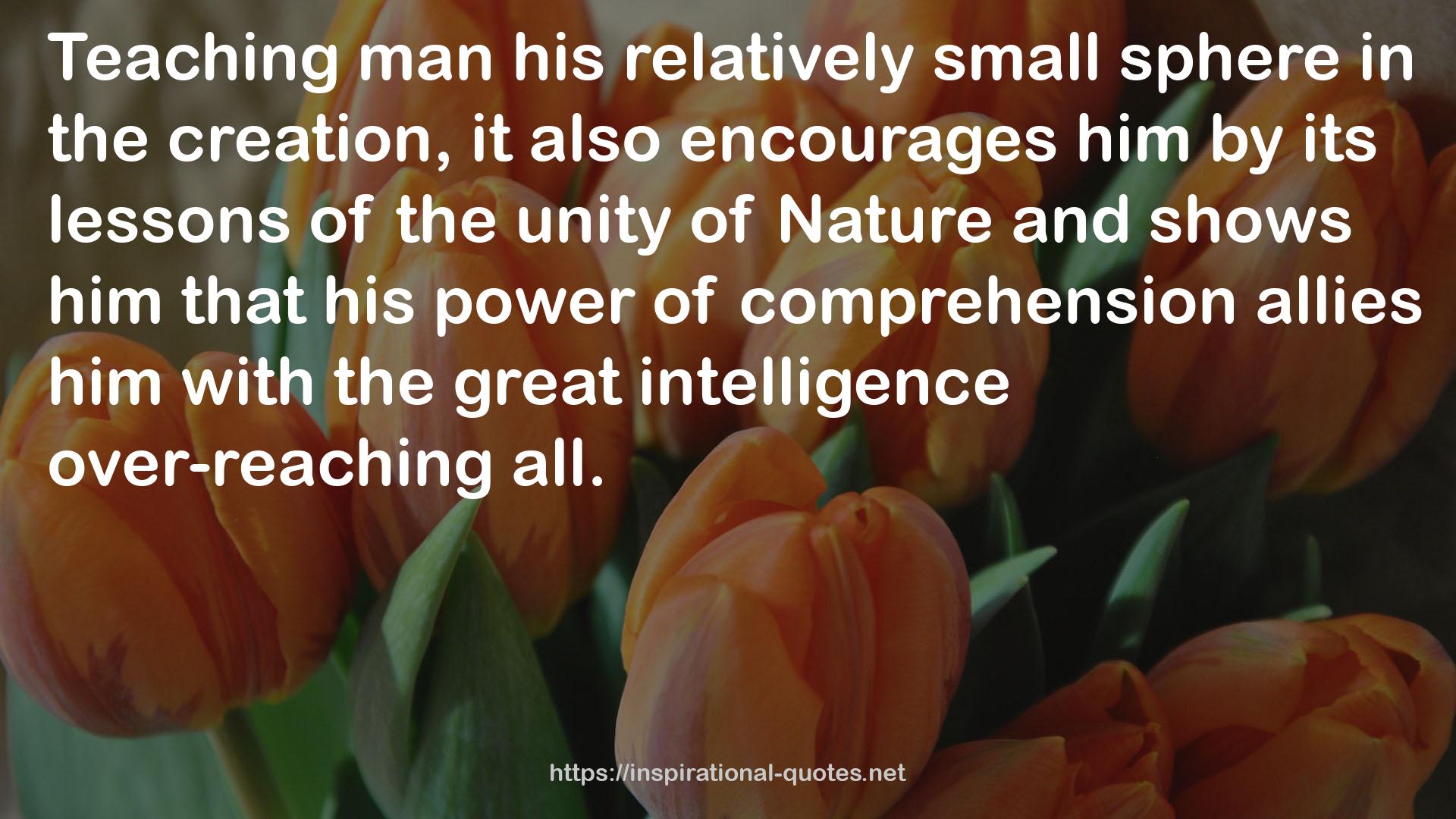 the great intelligence  QUOTES