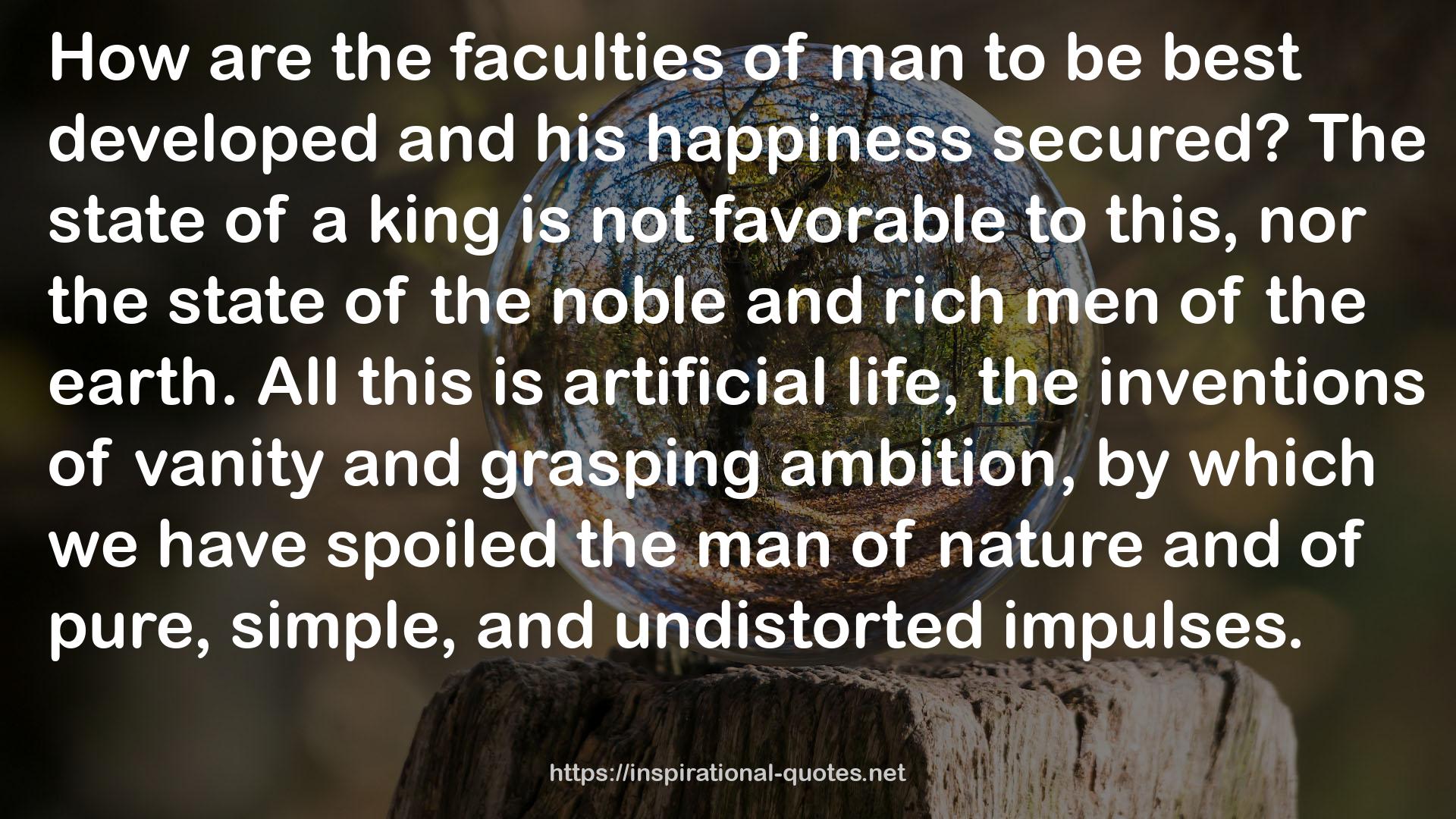 the noble and rich men  QUOTES