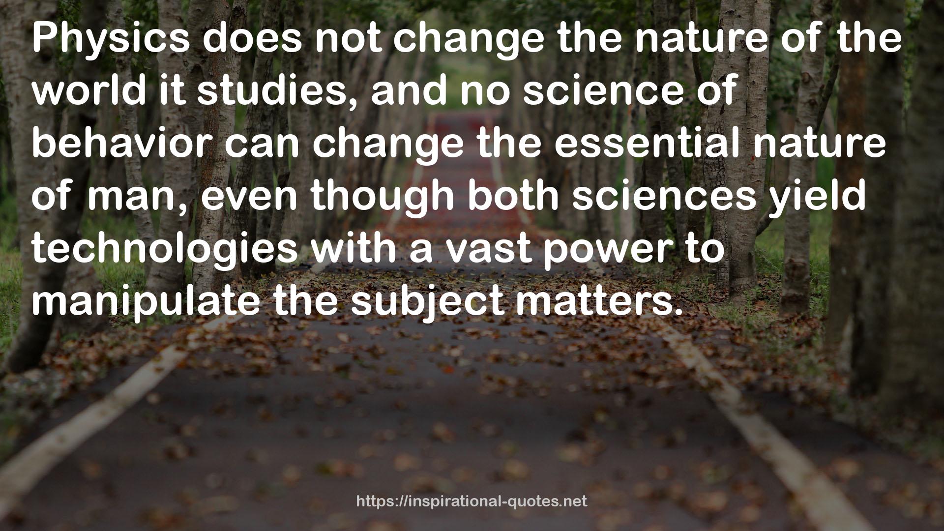 both sciences  QUOTES